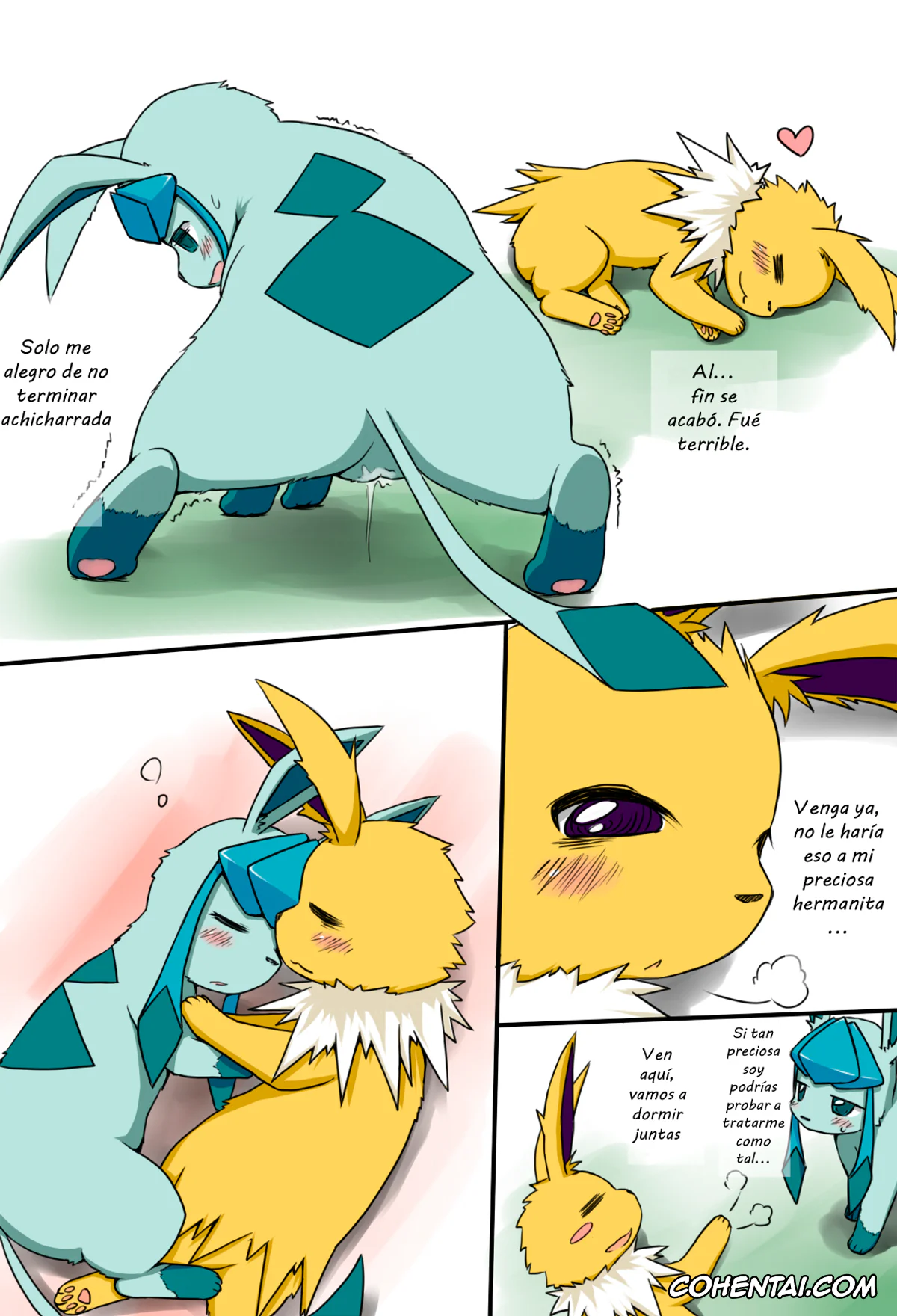 Pokemon | Pocket Monsters hentai, Eevee hentai, Fennekin hentai, Glaceon hentai, Jolteon hentai, Zorua hentai, A Troublesome Brother (Pokémon), pagina 21