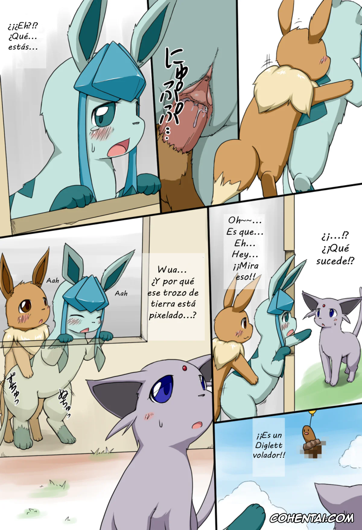 Pokemon | Pocket Monsters porno, Eevee porno, Fennekin porno, Glaceon porno, Jolteon porno, Zorua porno, A Troublesome Brother (Pokémon), pagina 23