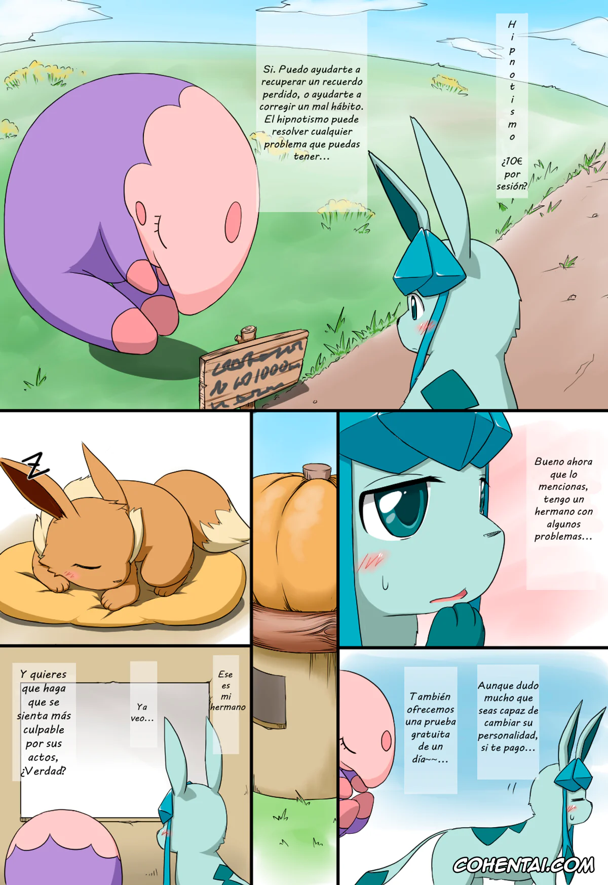 Pokemon | Pocket Monsters xxx, Eevee xxx, Fennekin xxx, Glaceon xxx, Jolteon xxx, Zorua xxx, A Troublesome Brother (Pokémon), pagina 28