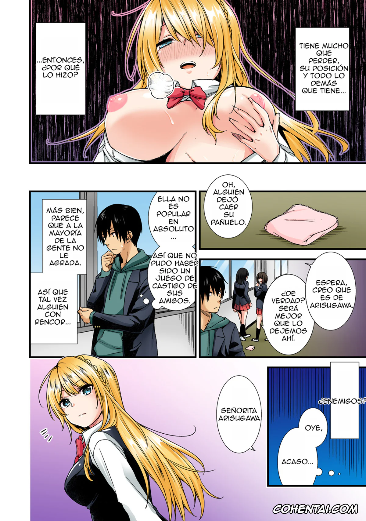 Revistas xxx, COMIC Ananga Ranga xxx, Gakuen no Ojou-sama ga Roshutsukyou no Dohentai datta Hanashi Ch.1 (COMIC Ananga Ranga Vol. 25), pagina 4