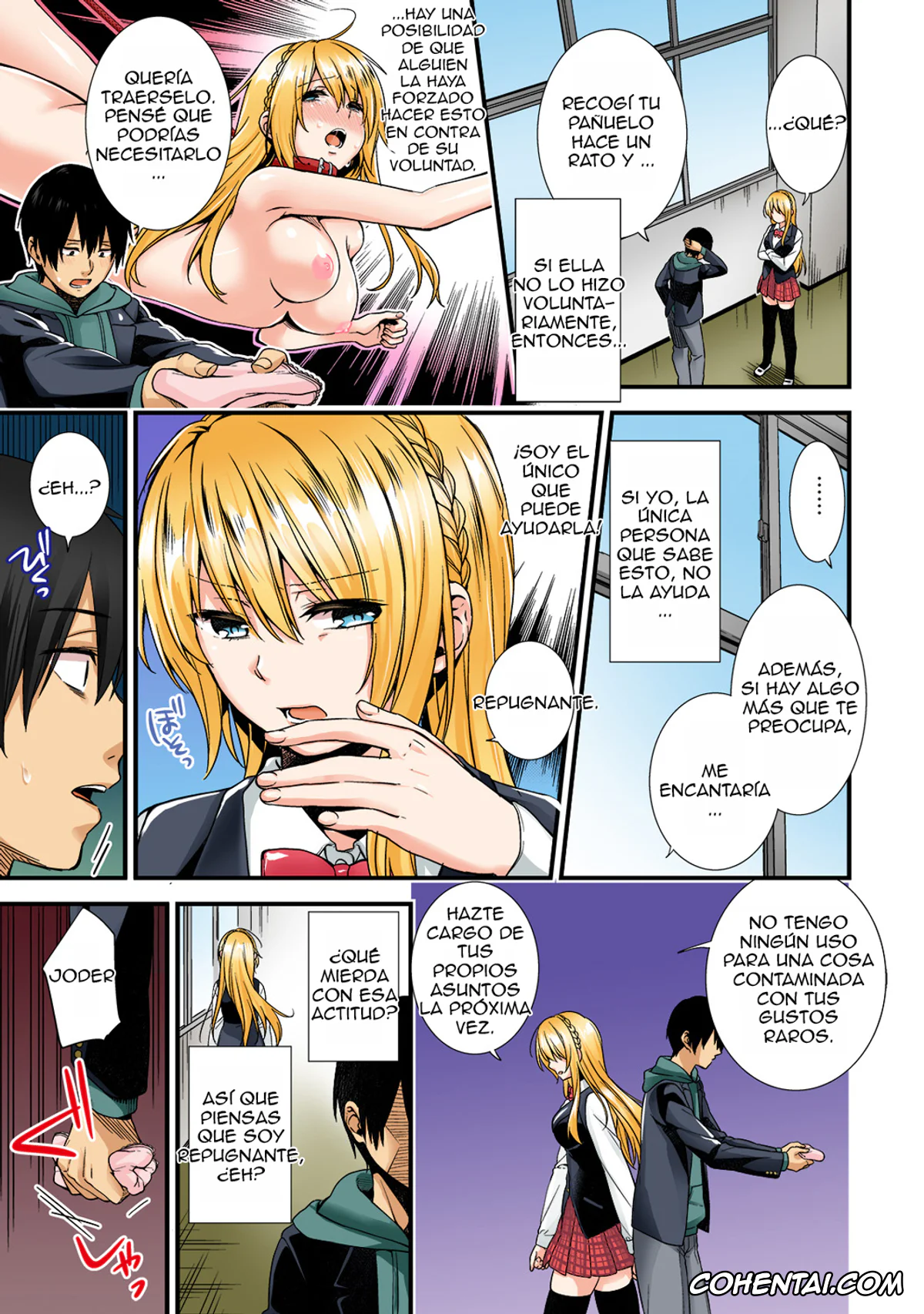 Revistas porno, COMIC Ananga Ranga porno, Gakuen no Ojou-sama ga Roshutsukyou no Dohentai datta Hanashi Ch.1 (COMIC Ananga Ranga Vol. 25), pagina 5