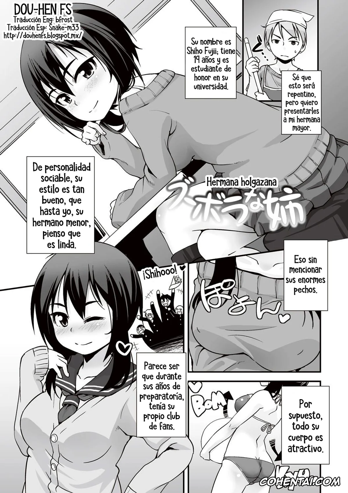 Original xxx, Zubora na Ane (ANAX), pagina 1
