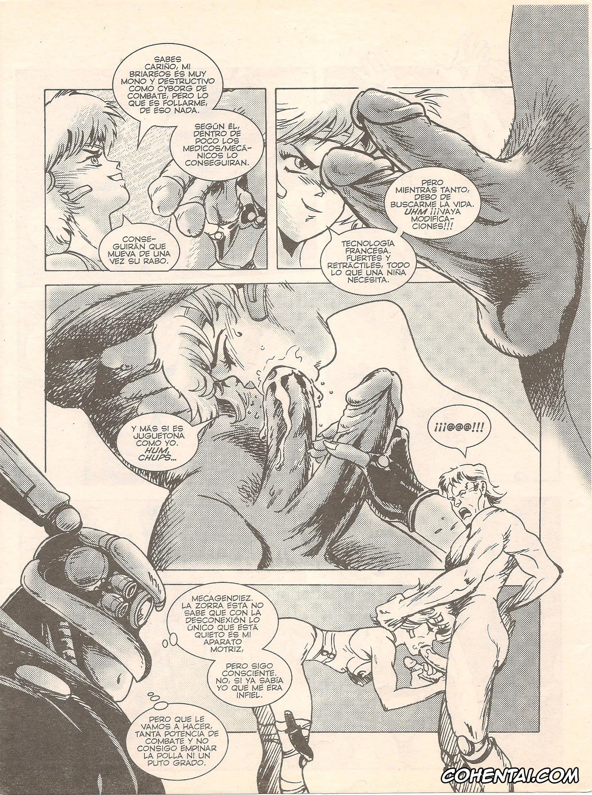 Appleseed xxx, Briareos Hecatonchires xxx, Deunan Knute xxx, Applesex (Appleseed), pagina 4