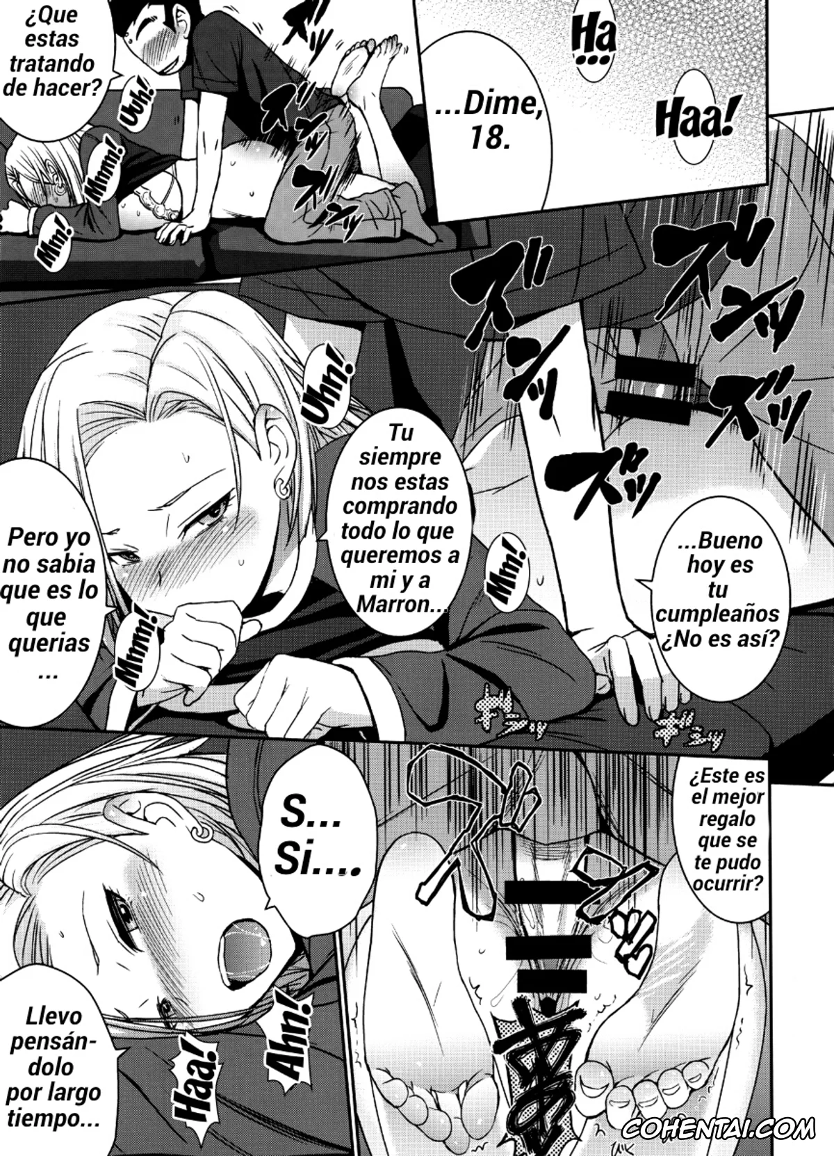 Dragon Ball Z xxx, Android 18 xxx, Krillin xxx, Suteki na Oku-san (Dragon Ball Z), pagina 10