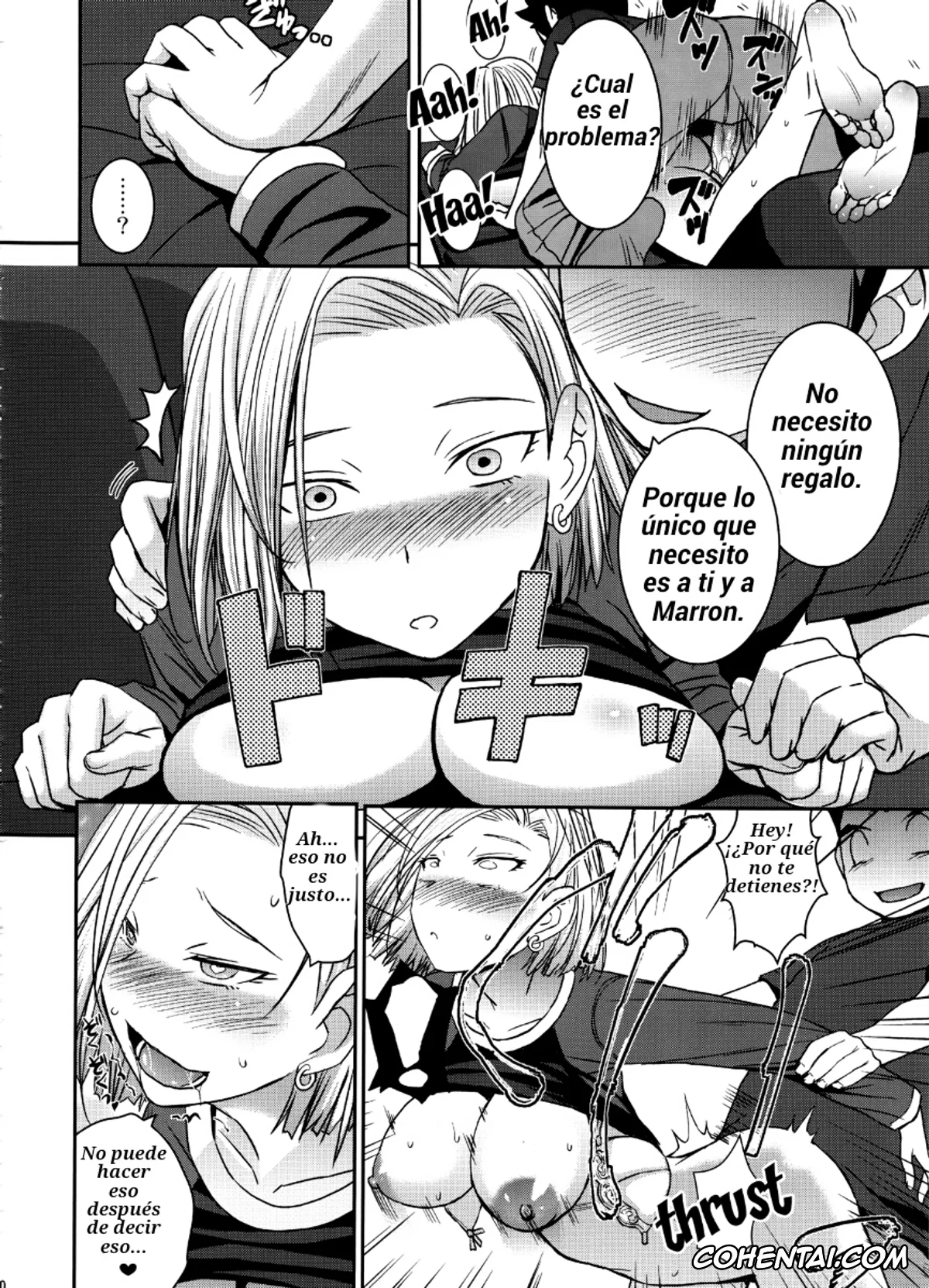 Dragon Ball Z porno, Android 18 porno, Krillin porno, Suteki na Oku-san (Dragon Ball Z), pagina 11
