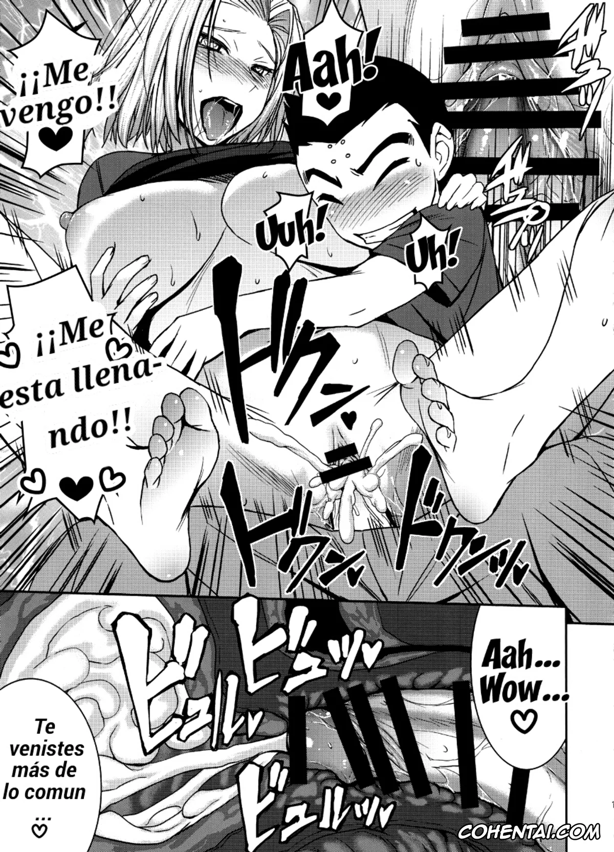 Dragon Ball Z porno, Android 18 porno, Krillin porno, Suteki na Oku-san (Dragon Ball Z), pagina 14