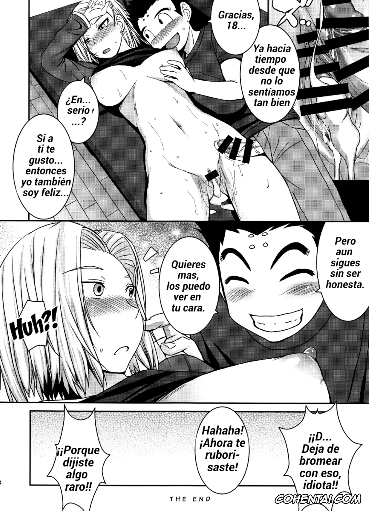 Dragon Ball Z hentai, Android 18 hentai, Krillin hentai, Suteki na Oku-san (Dragon Ball Z), pagina 15