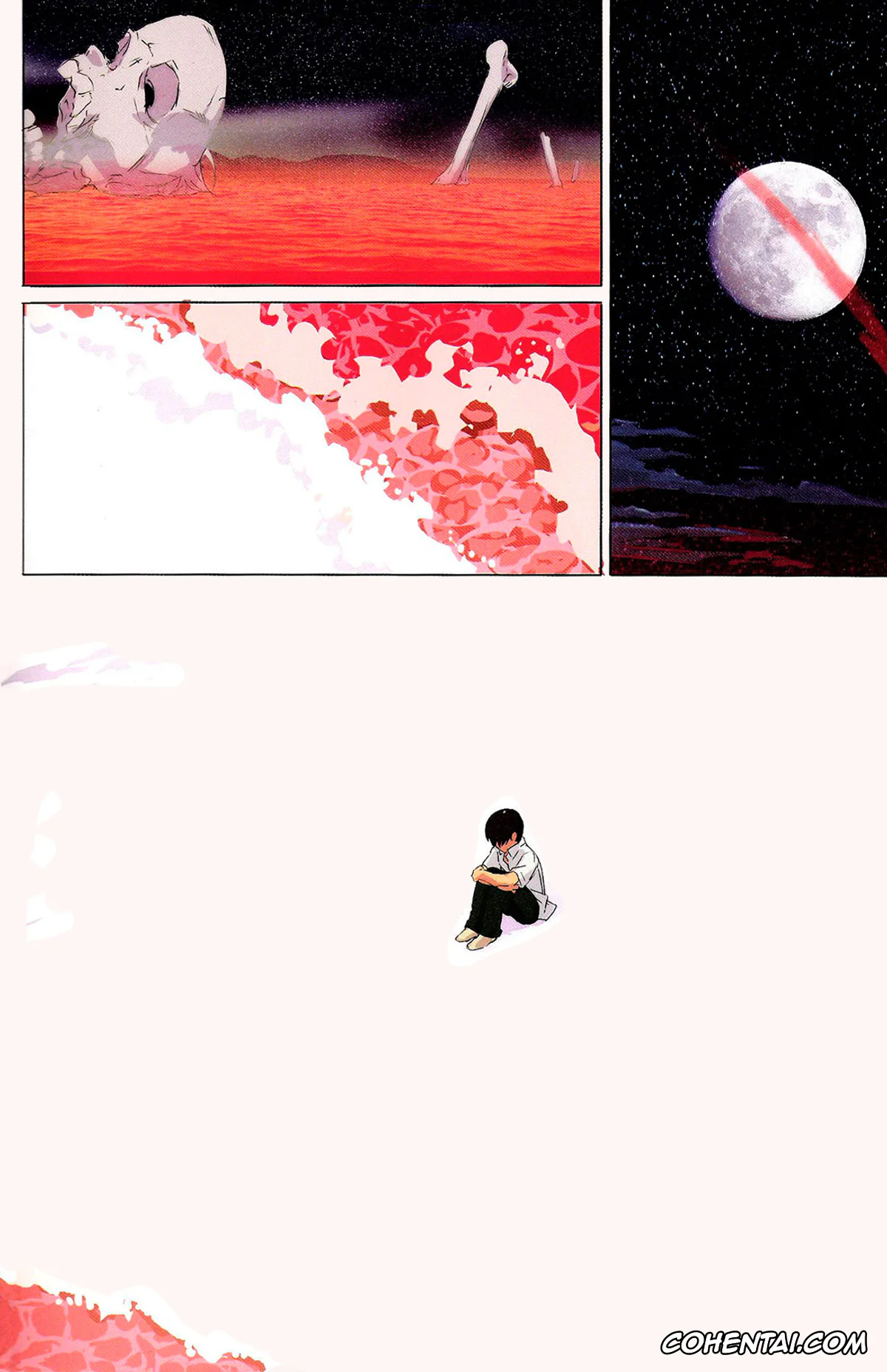 Neon Genesis Evangelion xxx, Asuka Langley Soryu xxx, Rei Ayanami xxx, Shinji Ikari xxx, Gensou no Shi to Shito (Neon Genesis Evangelion), pagina 7