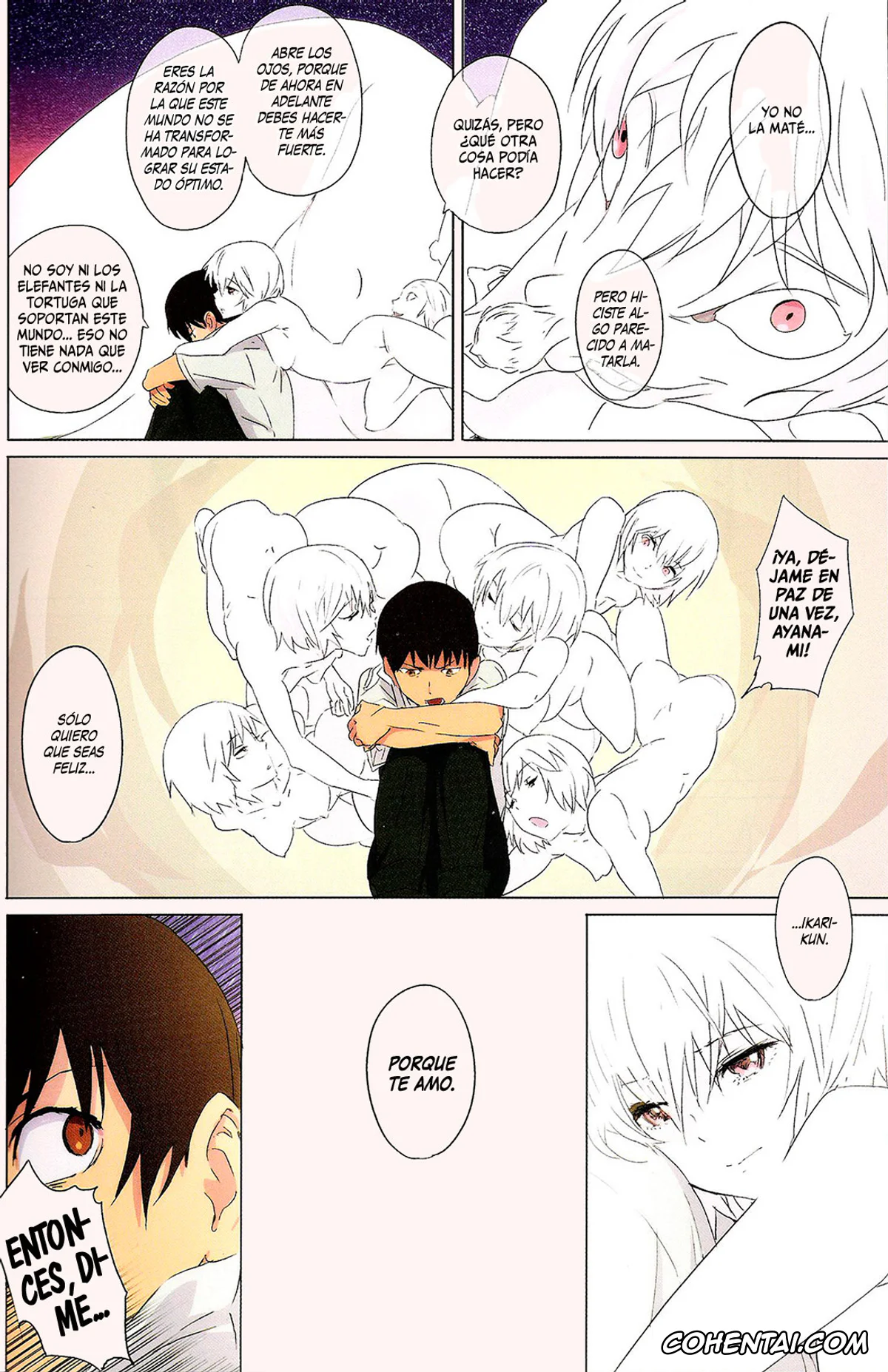 Neon Genesis Evangelion porno, Asuka Langley Soryu porno, Rei Ayanami porno, Shinji Ikari porno, Gensou no Shi to Shito (Neon Genesis Evangelion), pagina 11