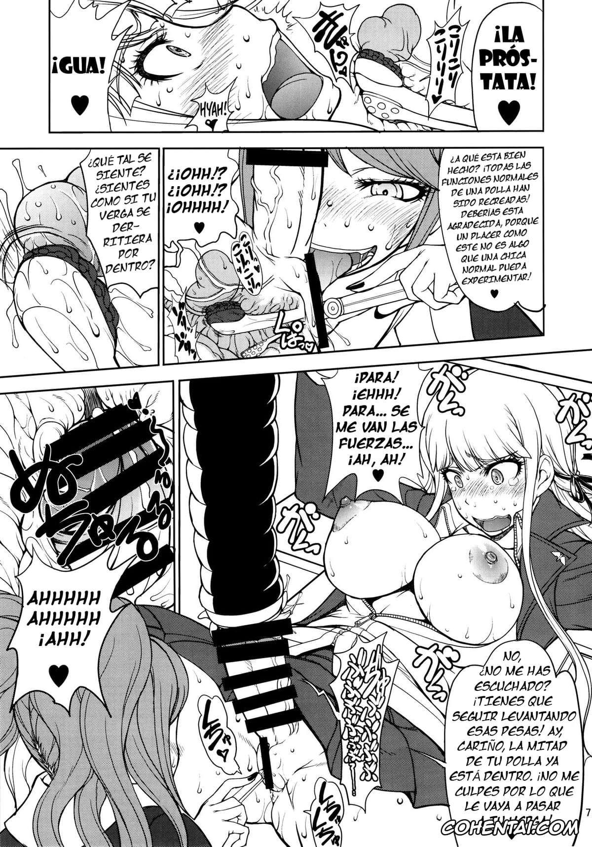 Danganronpa hentai, Aoi Asahina hentai, Junko Enoshima hentai, Kyouko Kirigiri hentai, Enoshima-sensei no DOKKIDOKI Chouzetsubouteki Shasei Gasshuku (Danganronpa), pagina 6