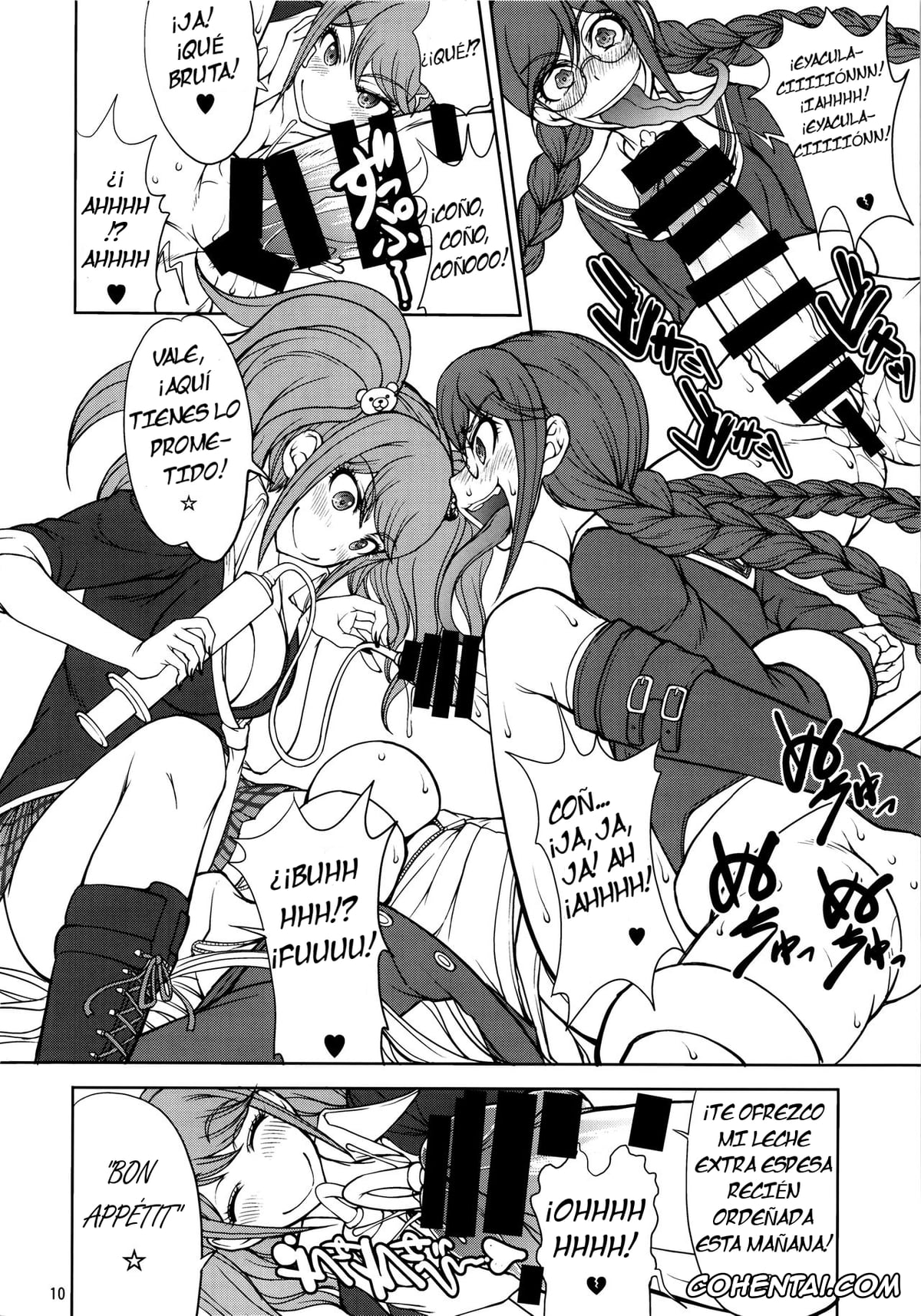 Danganronpa hentai, Aoi Asahina hentai, Junko Enoshima hentai, Kyouko Kirigiri hentai, Enoshima-sensei no DOKKIDOKI Chouzetsubouteki Shasei Gasshuku (Danganronpa), pagina 9