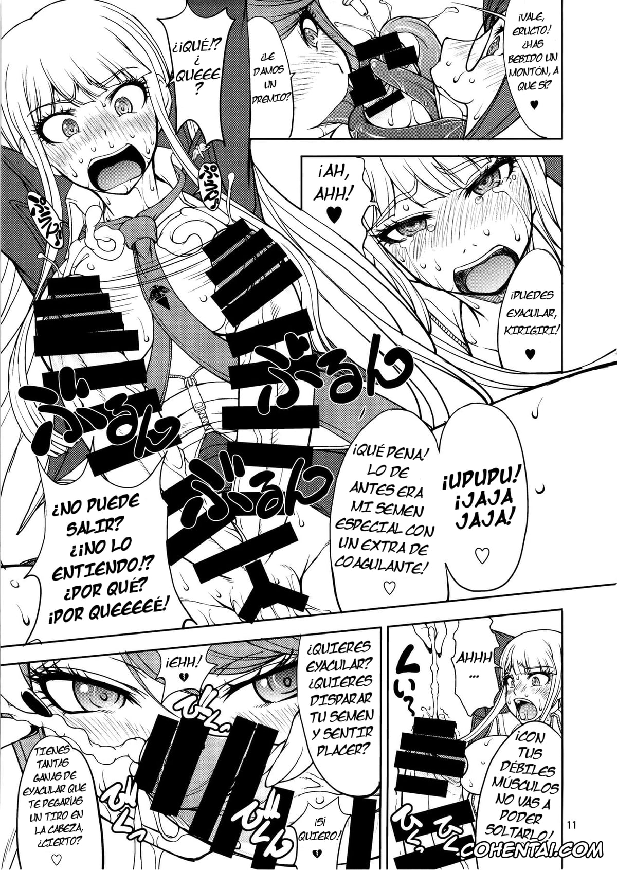 Danganronpa xxx, Aoi Asahina xxx, Junko Enoshima xxx, Kyouko Kirigiri xxx, Enoshima-sensei no DOKKIDOKI Chouzetsubouteki Shasei Gasshuku (Danganronpa), pagina 10