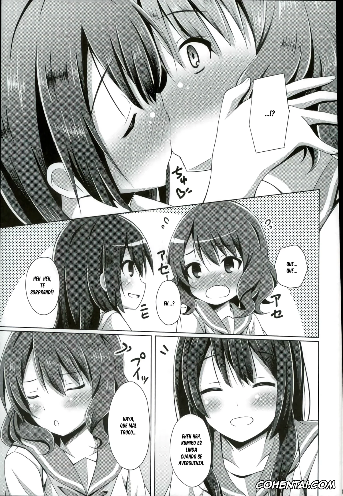 Hibike Euphonium xxx, Hibike! Euphonium xxx, Kumiko Oumae xxx, Reina Kousaka xxx, «Chotto Reinaa…» «Daijoubu Watashi ni Makasete» (Hibike! Euphonium), pagina 4