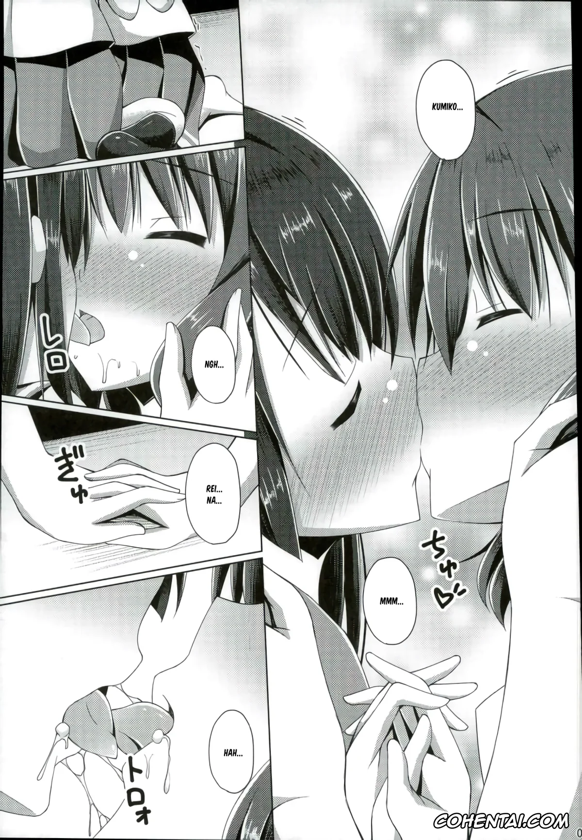 Hibike Euphonium hentai, Hibike! Euphonium hentai, Kumiko Oumae hentai, Reina Kousaka hentai, «Chotto Reinaa…» «Daijoubu Watashi ni Makasete» (Hibike! Euphonium), pagina 6