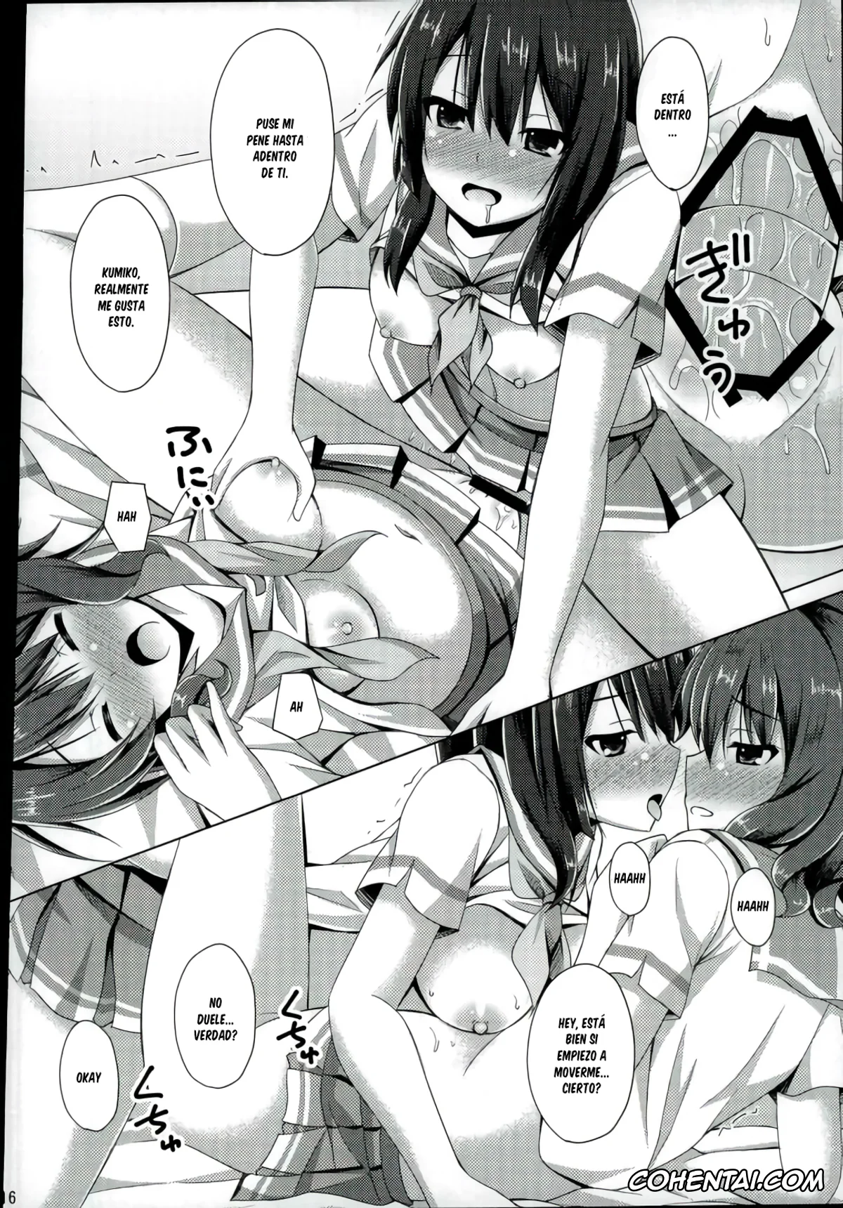 Hibike Euphonium xxx, Hibike! Euphonium xxx, Kumiko Oumae xxx, Reina Kousaka xxx, «Chotto Reinaa…» «Daijoubu Watashi ni Makasete» (Hibike! Euphonium), pagina 13