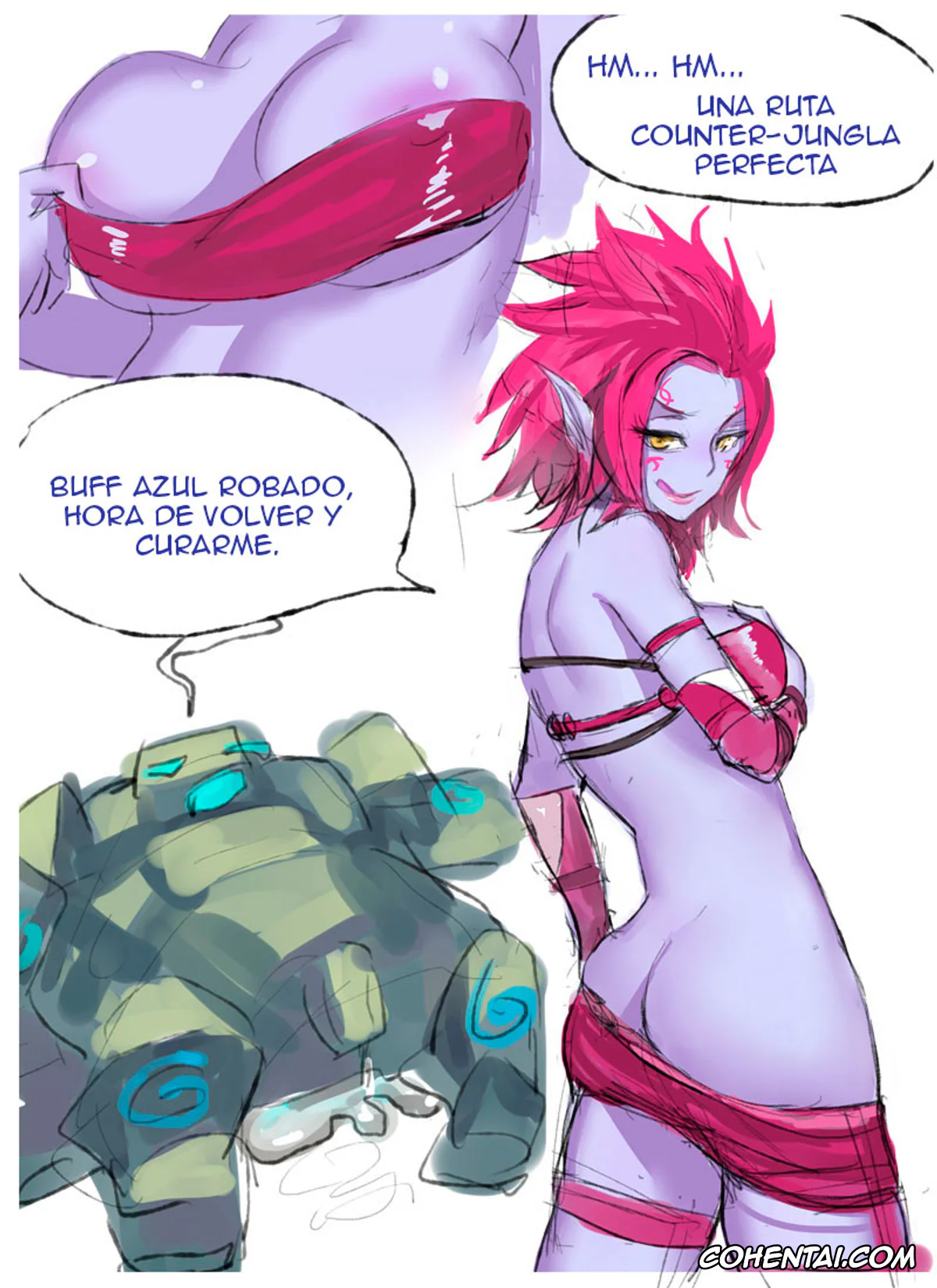 League of Legends porno, Evelynn porno, Lee Sin porno, Nidalee porno, Counterjungle (League of Legends), pagina 2