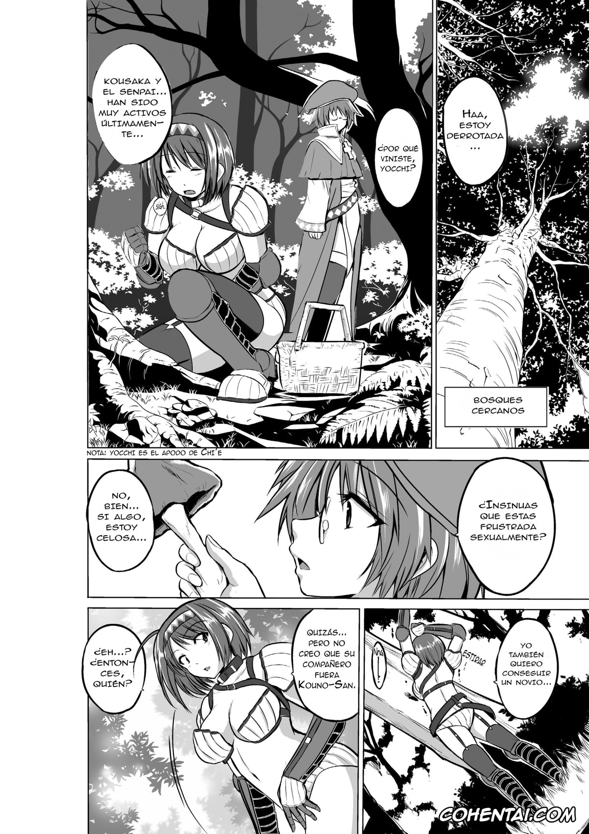 ToHeart2 xxx, Chie Yoshioka xxx, Michiru Yamada xxx, Dungeon Travelers – Chie no Himegoto (ToHeart2 Dungeon Travelers), pagina 4