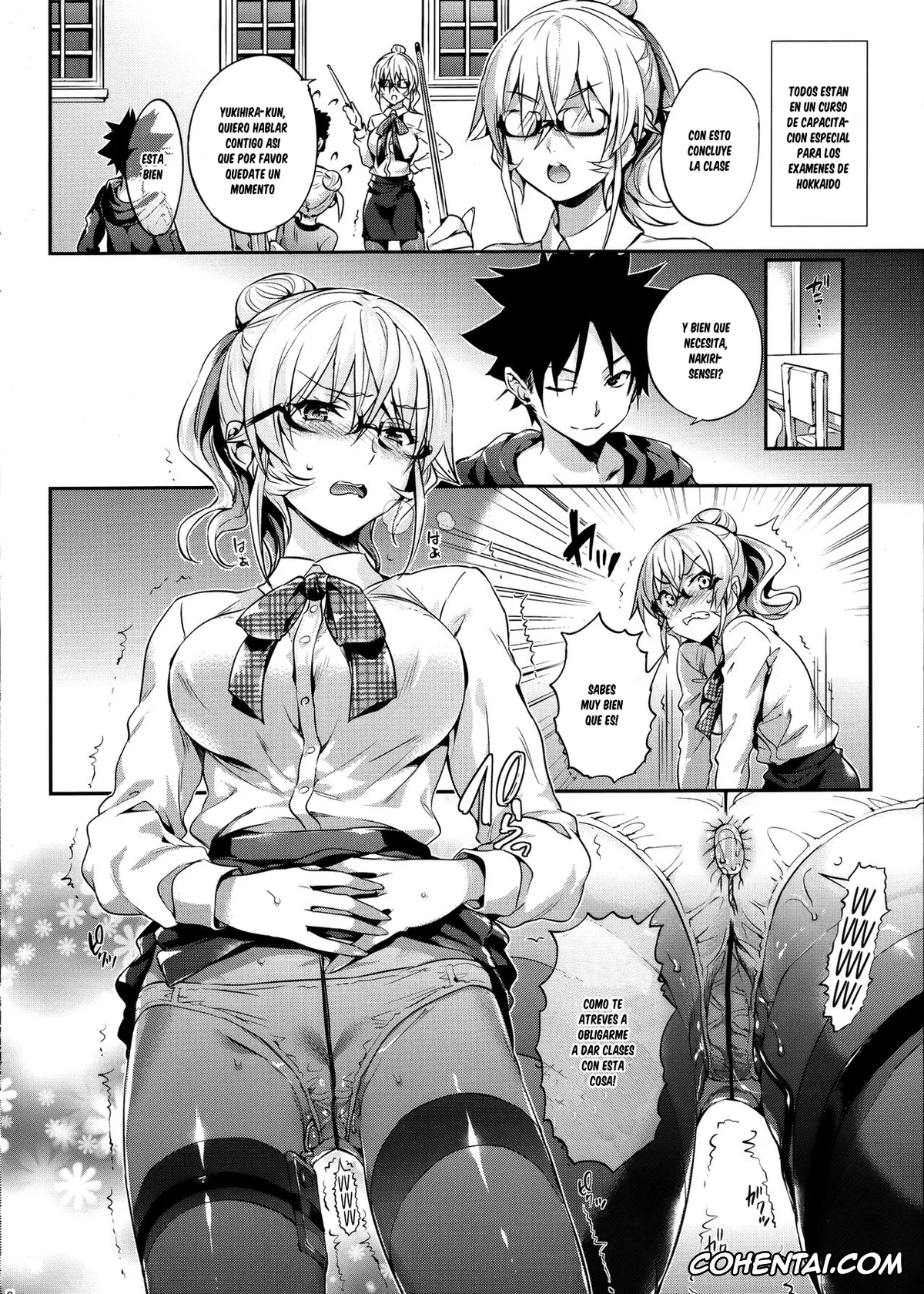Shokugeki no Soma porno, Erina Nakiri porno, Souma Yukihira porno, Les dessert 2 (Shokugeki no Soma), pagina 2
