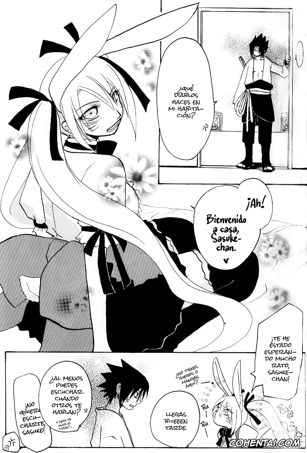 NARUTO porno, Naruto Uzumaki porno, Sasuke Uchiha porno, Hana mo Hajirau Otoshigoro (NARUTO), pagina 2
