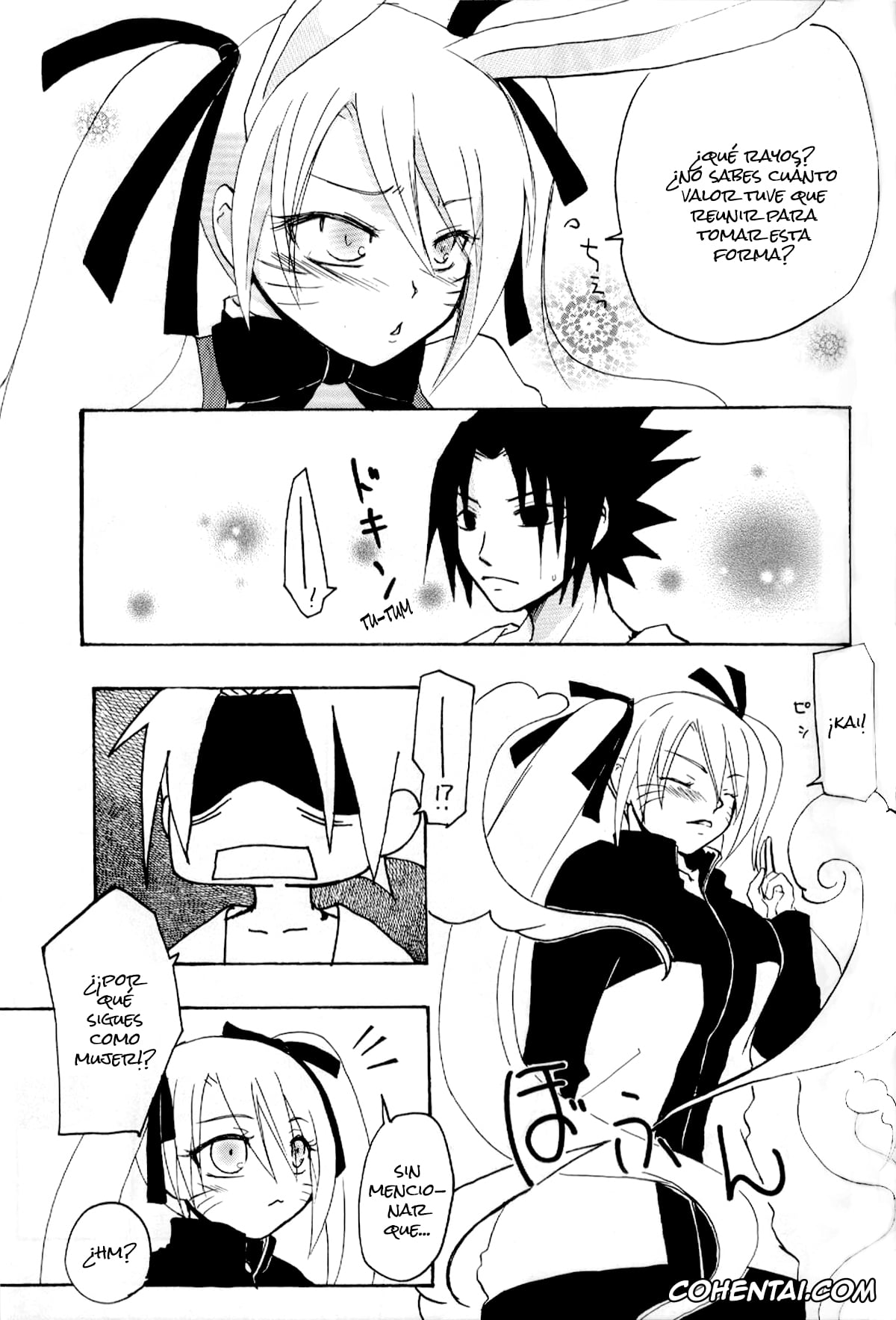 NARUTO xxx, Naruto Uzumaki xxx, Sasuke Uchiha xxx, Hana mo Hajirau Otoshigoro (NARUTO), pagina 4