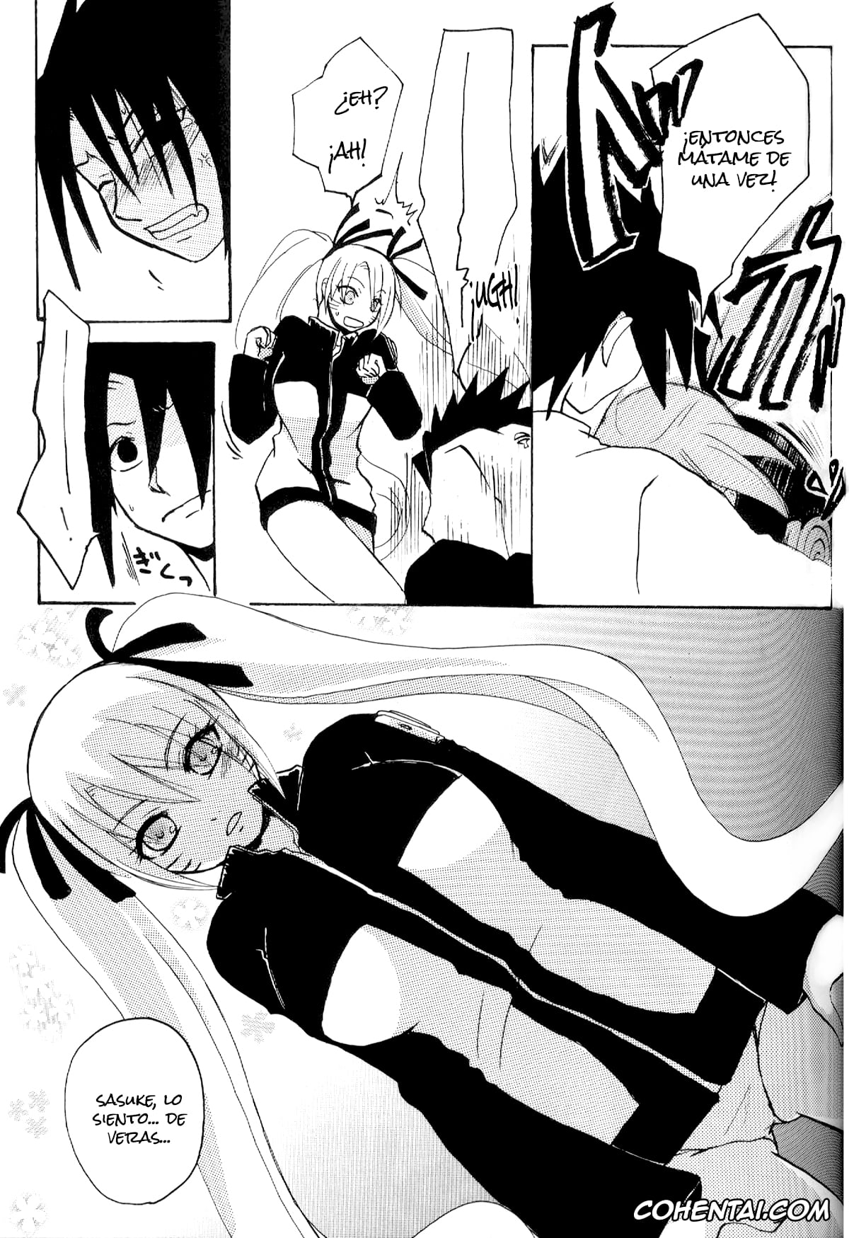 NARUTO hentai, Naruto Uzumaki hentai, Sasuke Uchiha hentai, Hana mo Hajirau Otoshigoro (NARUTO), pagina 6
