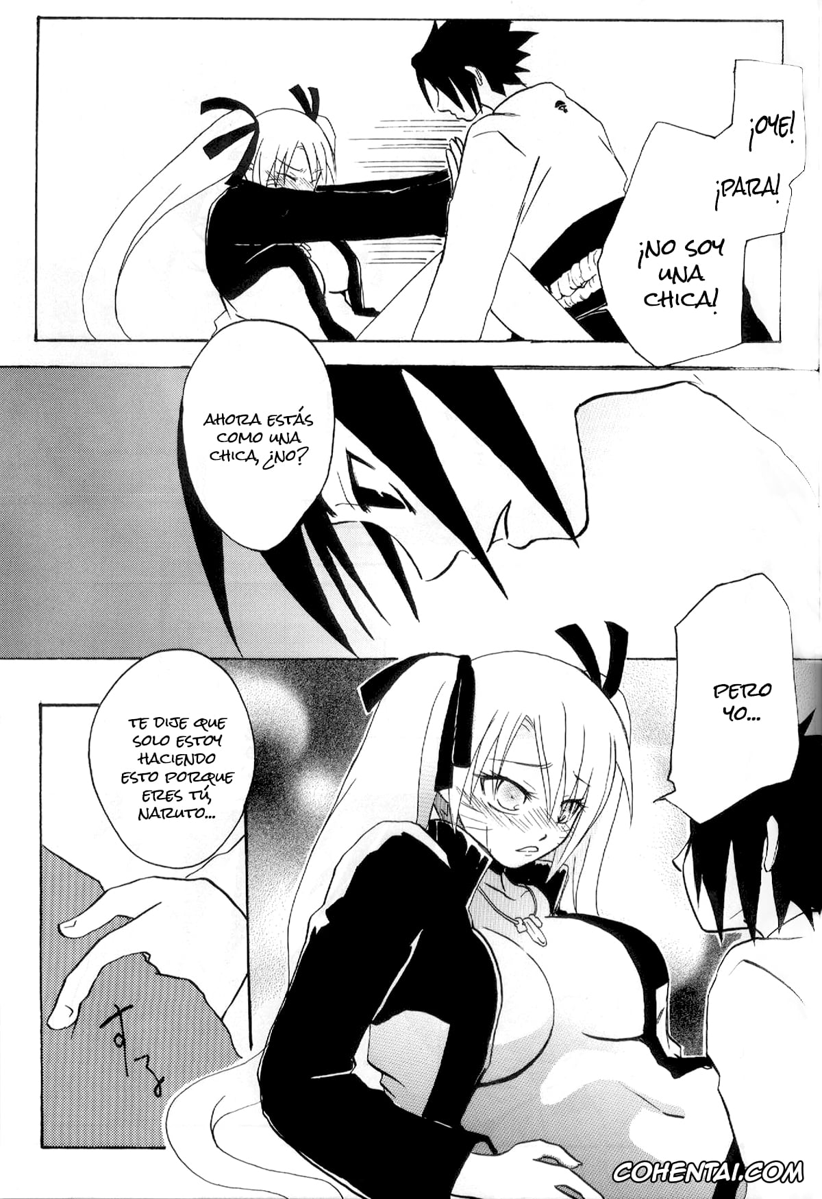 NARUTO xxx, Naruto Uzumaki xxx, Sasuke Uchiha xxx, Hana mo Hajirau Otoshigoro (NARUTO), pagina 10