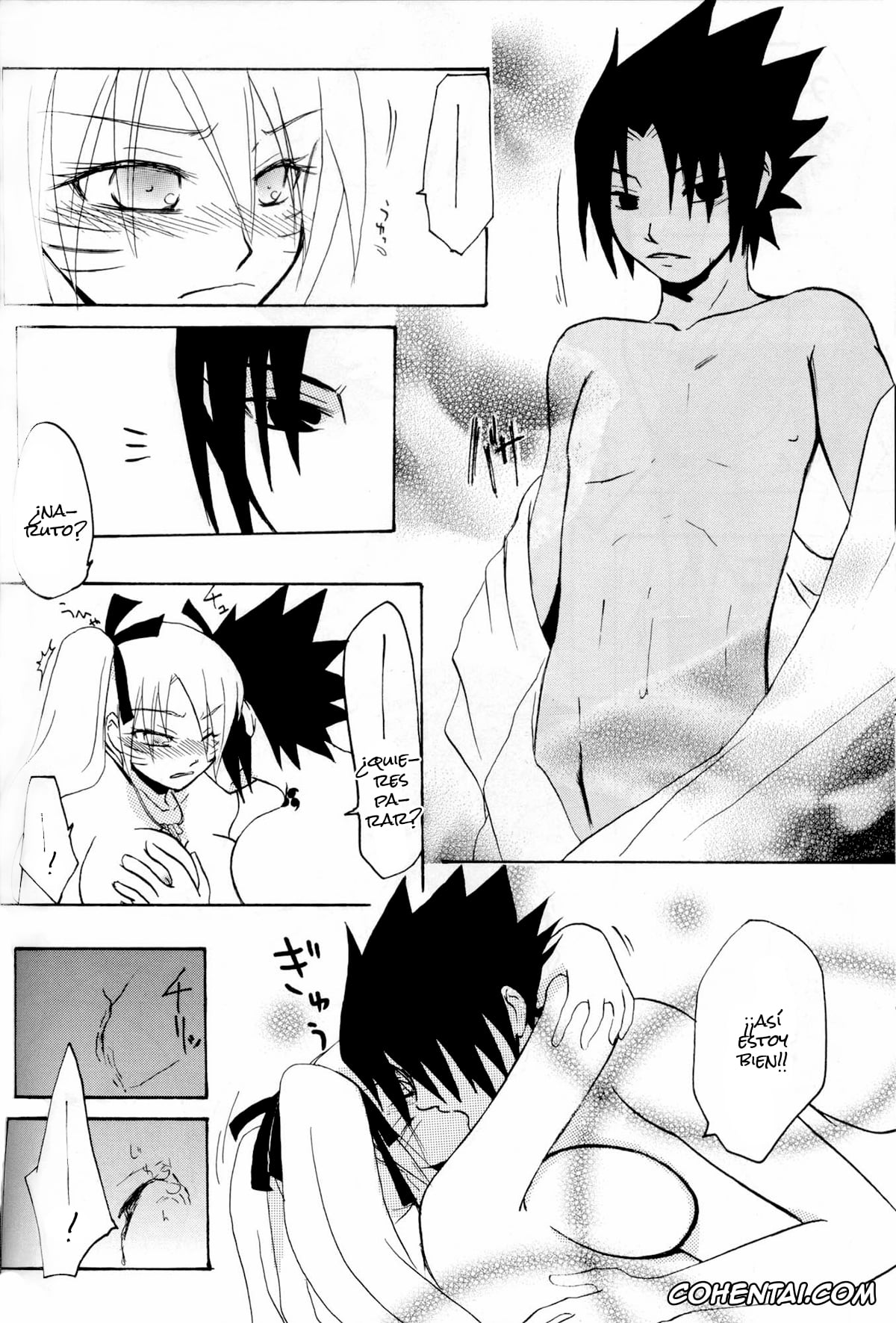 NARUTO hentai, Naruto Uzumaki hentai, Sasuke Uchiha hentai, Hana mo Hajirau Otoshigoro (NARUTO), pagina 15