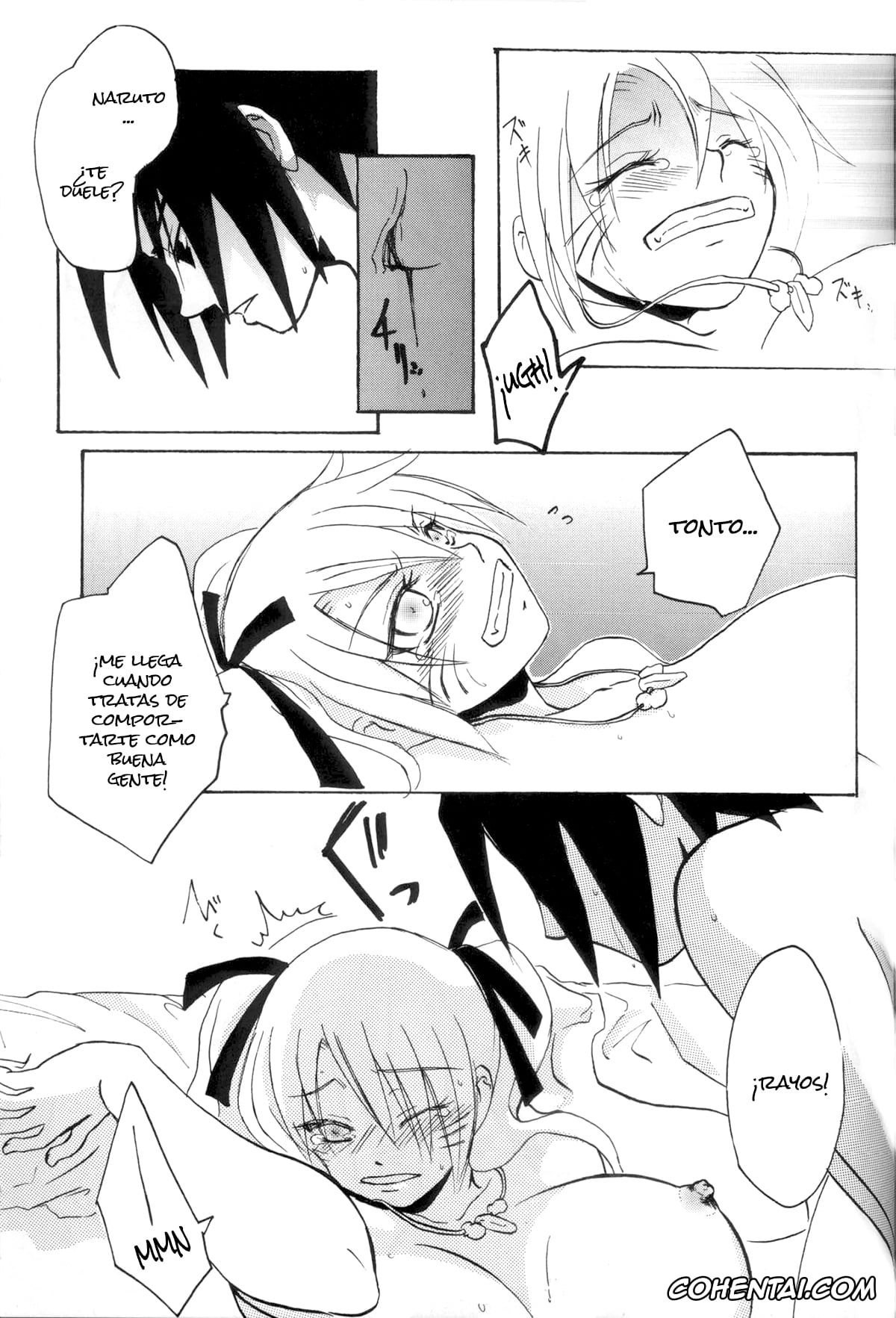 NARUTO xxx, Naruto Uzumaki xxx, Sasuke Uchiha xxx, Hana mo Hajirau Otoshigoro (NARUTO), pagina 16