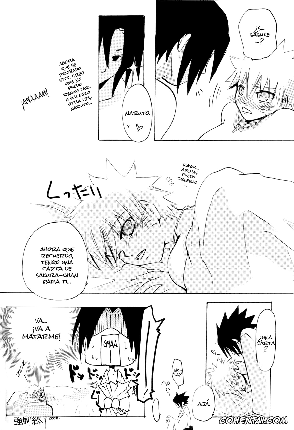NARUTO xxx, Naruto Uzumaki xxx, Sasuke Uchiha xxx, Hana mo Hajirau Otoshigoro (NARUTO), pagina 19