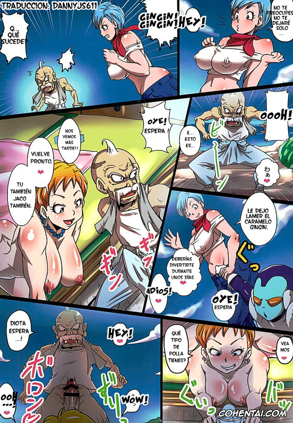 Dragon Ball Super hentai, Bulma Briefs hentai, Jaco Teirimentenpibosshi hentai, Tights Brief hentai, Tokunoshin Oomori hentai, Zuno hentai, BITCH SISTERS SUPER (Dragon Ball Super), pagina 6