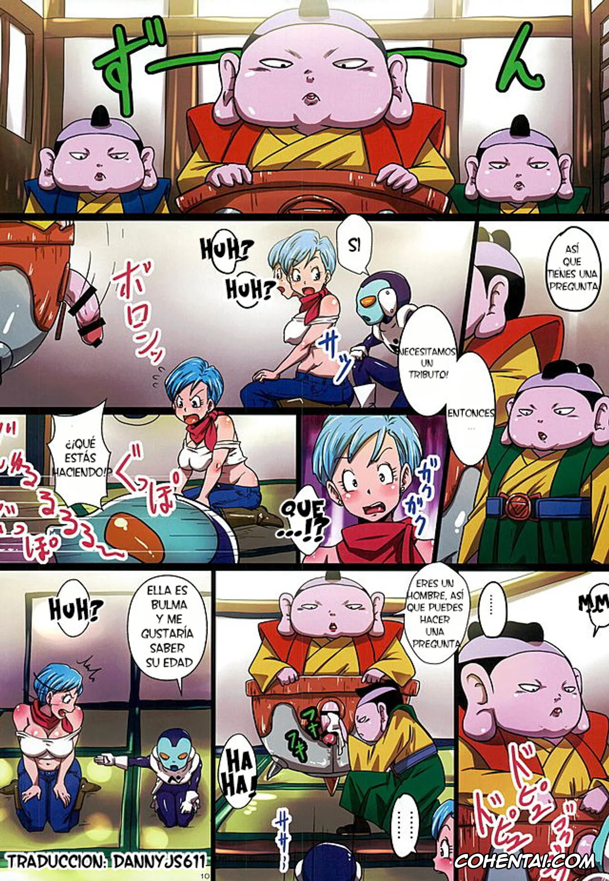 Dragon Ball Super xxx, Bulma Briefs xxx, Jaco Teirimentenpibosshi xxx, Tights Brief xxx, Tokunoshin Oomori xxx, Zuno xxx, BITCH SISTERS SUPER (Dragon Ball Super), pagina 10
