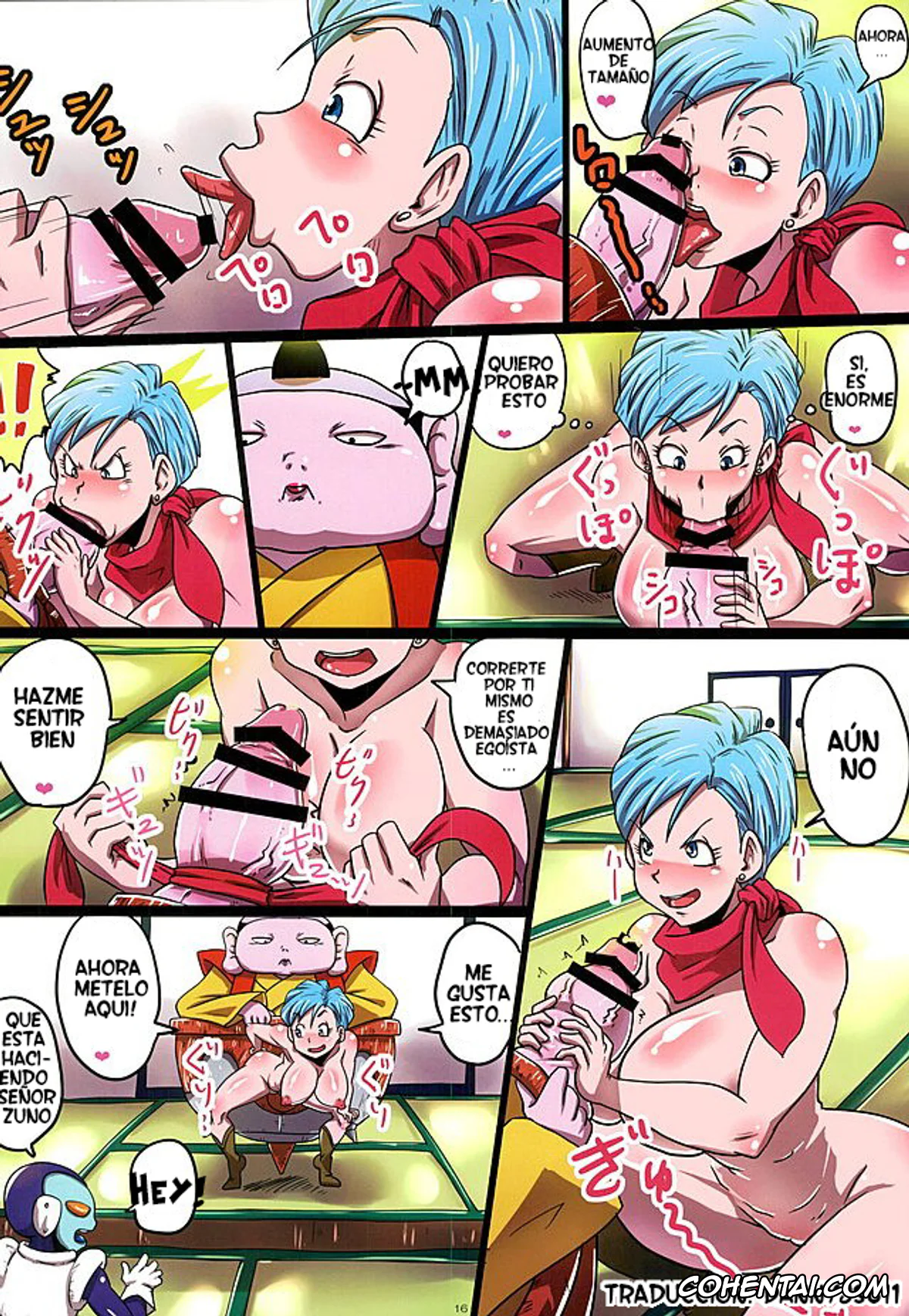 Dragon Ball Super xxx, Bulma Briefs xxx, Jaco Teirimentenpibosshi xxx, Tights Brief xxx, Tokunoshin Oomori xxx, Zuno xxx, BITCH SISTERS SUPER (Dragon Ball Super), pagina 16