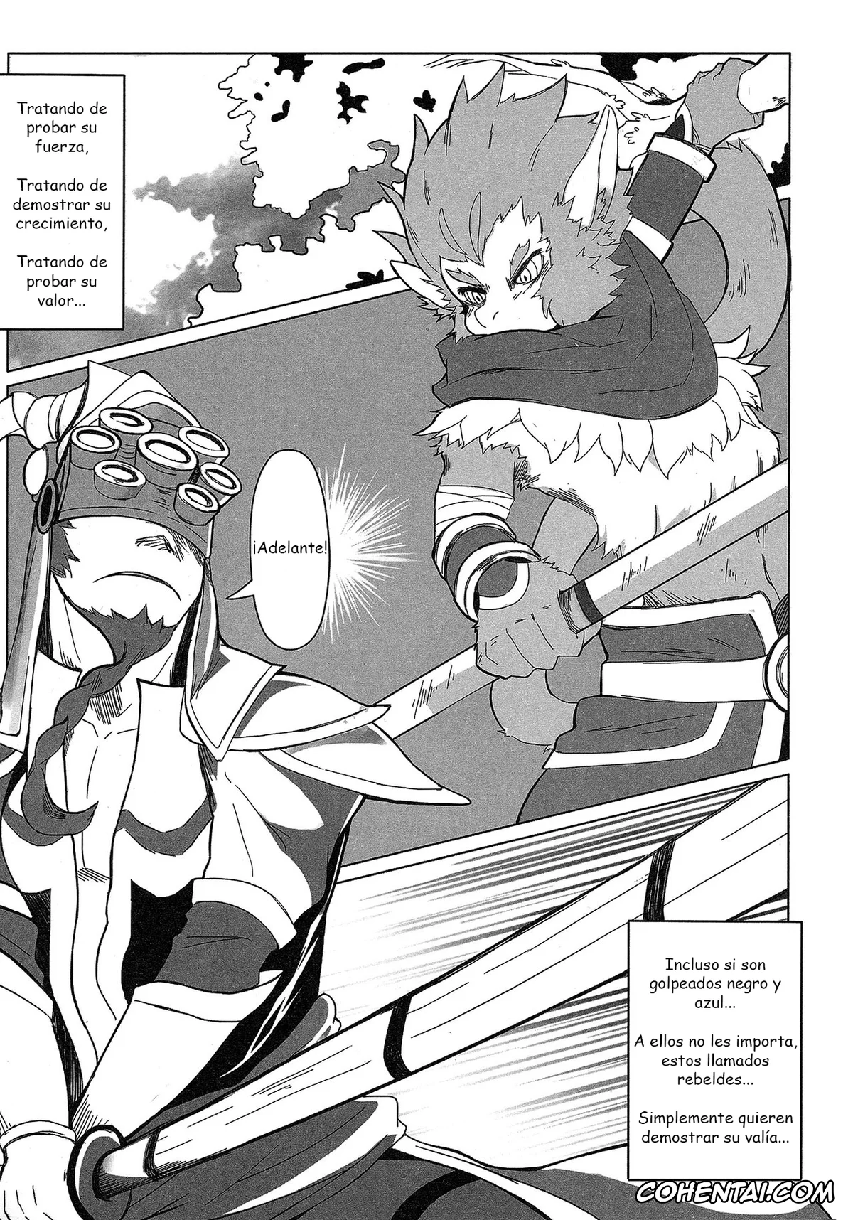 League of Legends xxx, Nasus xxx, Wukong xxx, Rebel Hero (League Of Legends), pagina 4