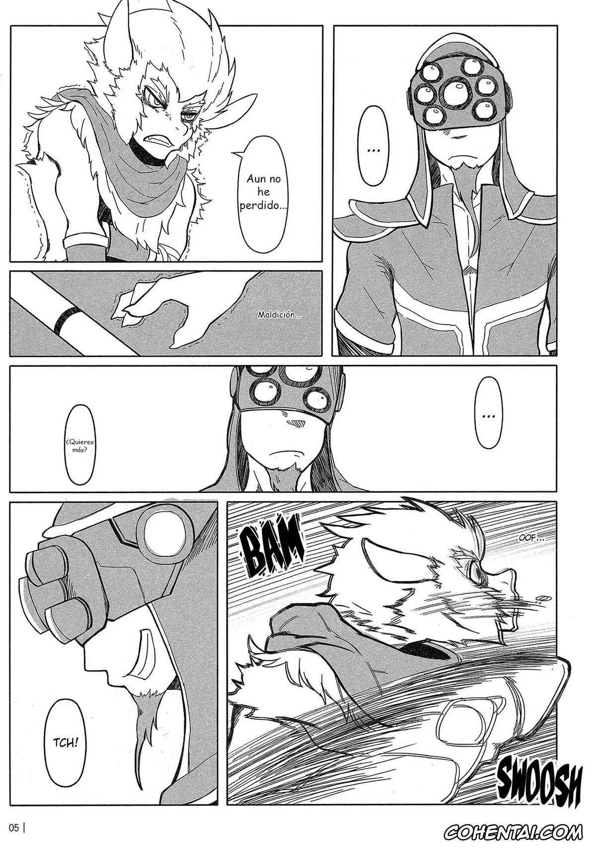 League of Legends hentai, Nasus hentai, Wukong hentai, Rebel Hero (League Of Legends), pagina 6