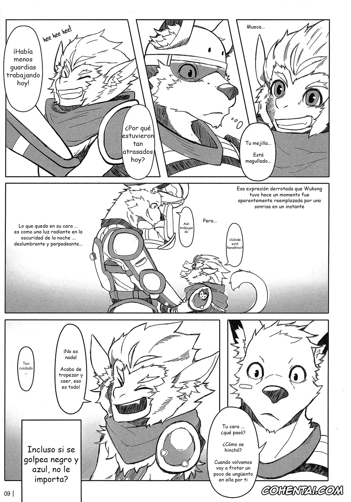 League of Legends xxx, Nasus xxx, Wukong xxx, Rebel Hero (League Of Legends), pagina 10