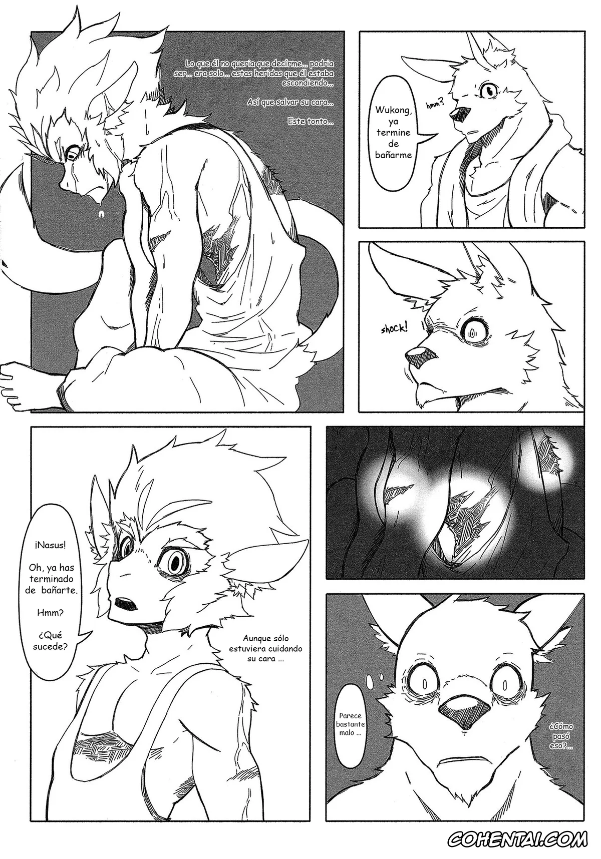 League of Legends hentai, Nasus hentai, Wukong hentai, Rebel Hero (League Of Legends), pagina 15