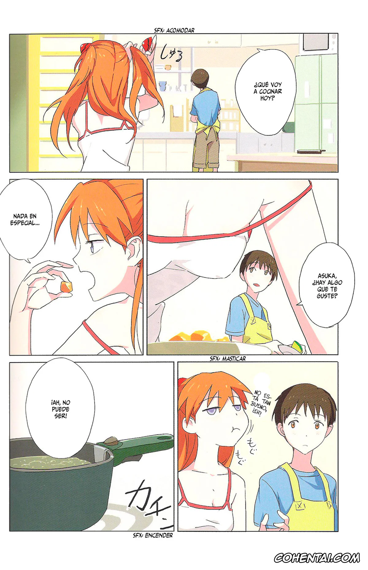 Neon Genesis Evangelion porno, Asuka Langley Soryu porno, Shinji Ikari porno, Gensou no Shi to Shito 2 (Neon Genesis Evangelion), pagina 11