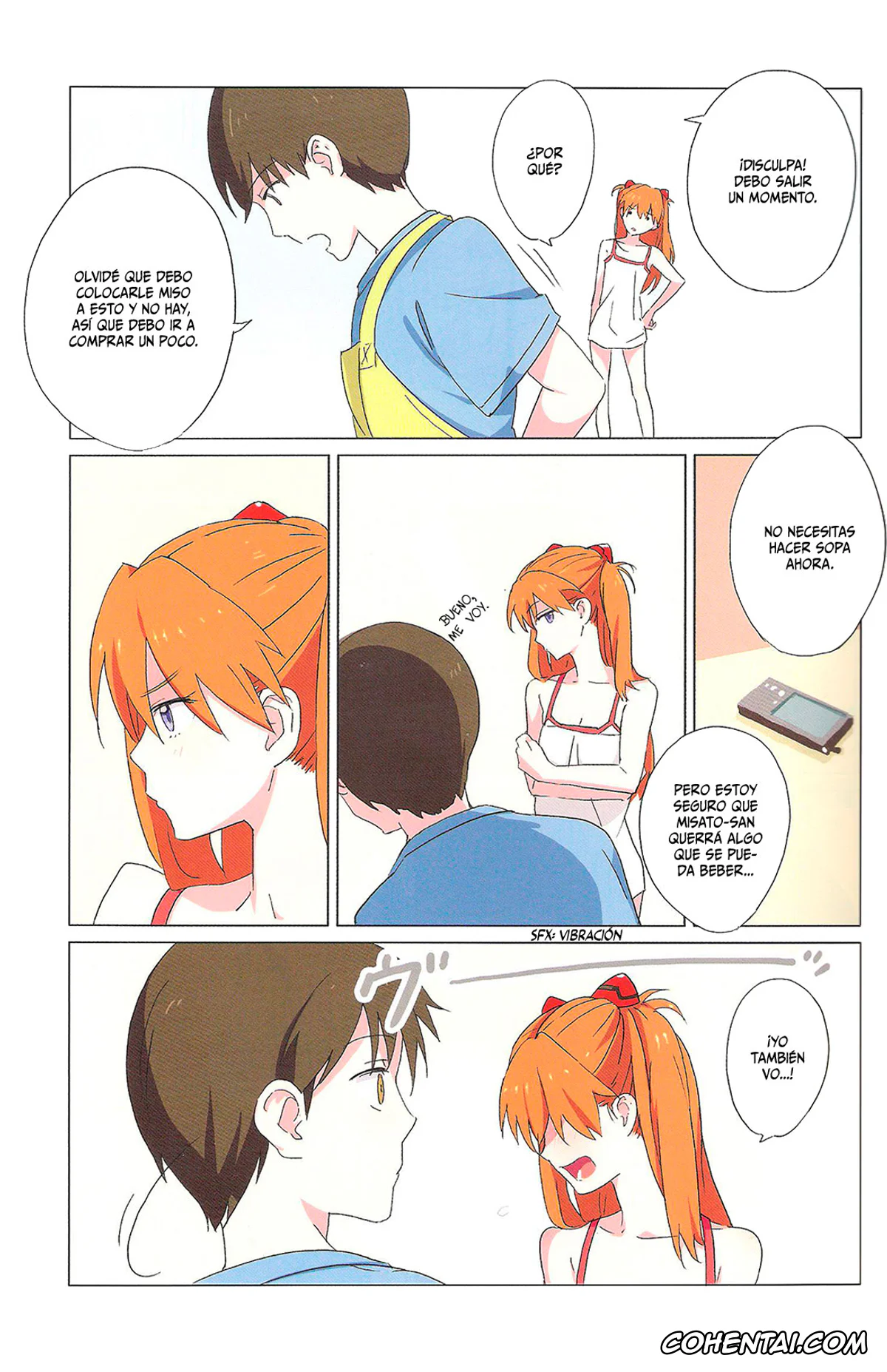Neon Genesis Evangelion hentai, Asuka Langley Soryu hentai, Shinji Ikari hentai, Gensou no Shi to Shito 2 (Neon Genesis Evangelion), pagina 12