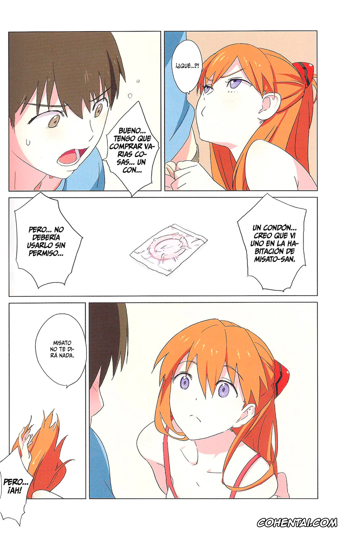 Neon Genesis Evangelion hentai, Asuka Langley Soryu hentai, Shinji Ikari hentai, Gensou no Shi to Shito 2 (Neon Genesis Evangelion), pagina 15