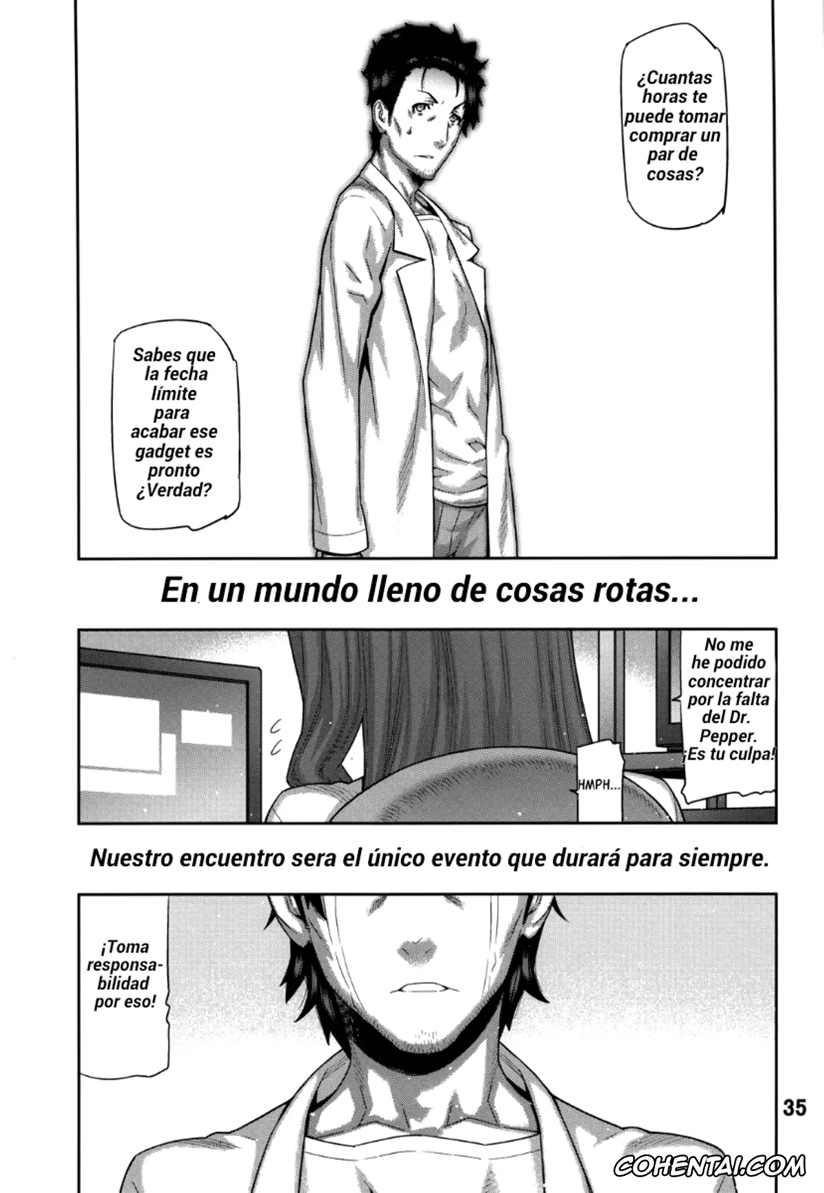 Steins;Gate hentai, Kurisu Makise hentai, Rintarou Okabe | Okarin hentai, FORGET ME NOT (Steins;Gate), pagina 30