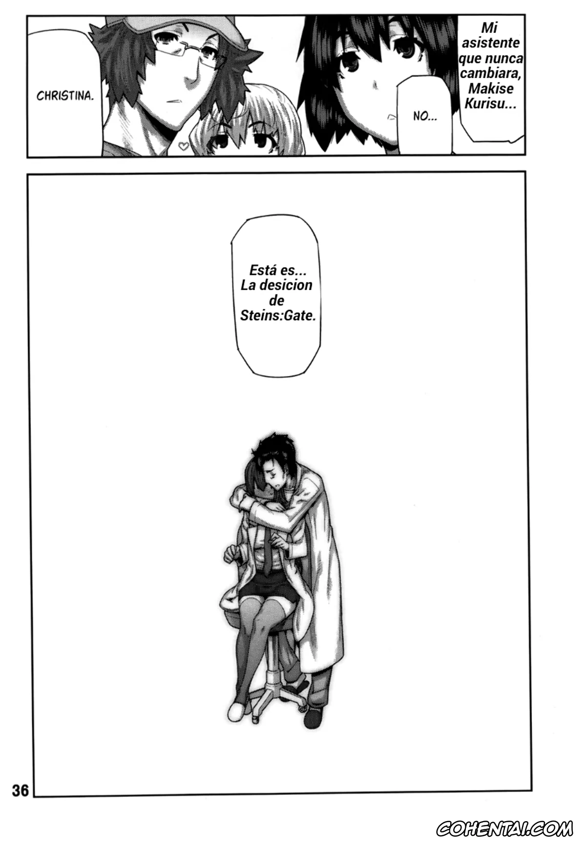 Steins;Gate xxx, Kurisu Makise xxx, Rintarou Okabe | Okarin xxx, FORGET ME NOT (Steins;Gate), pagina 31