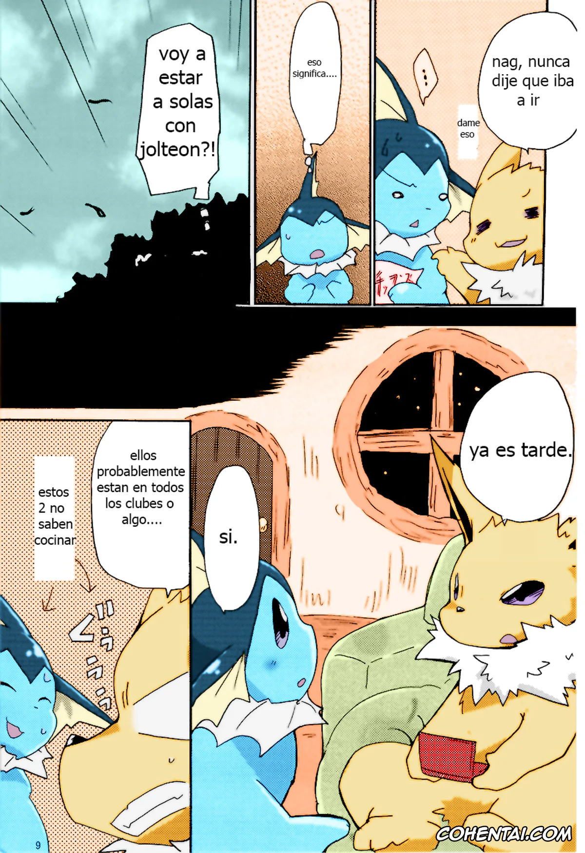 Pokemon | Pocket Monsters xxx, Jolteon xxx, Vaporeon xxx, Epic plan for an exciting bath! (Pokémon), pagina 4