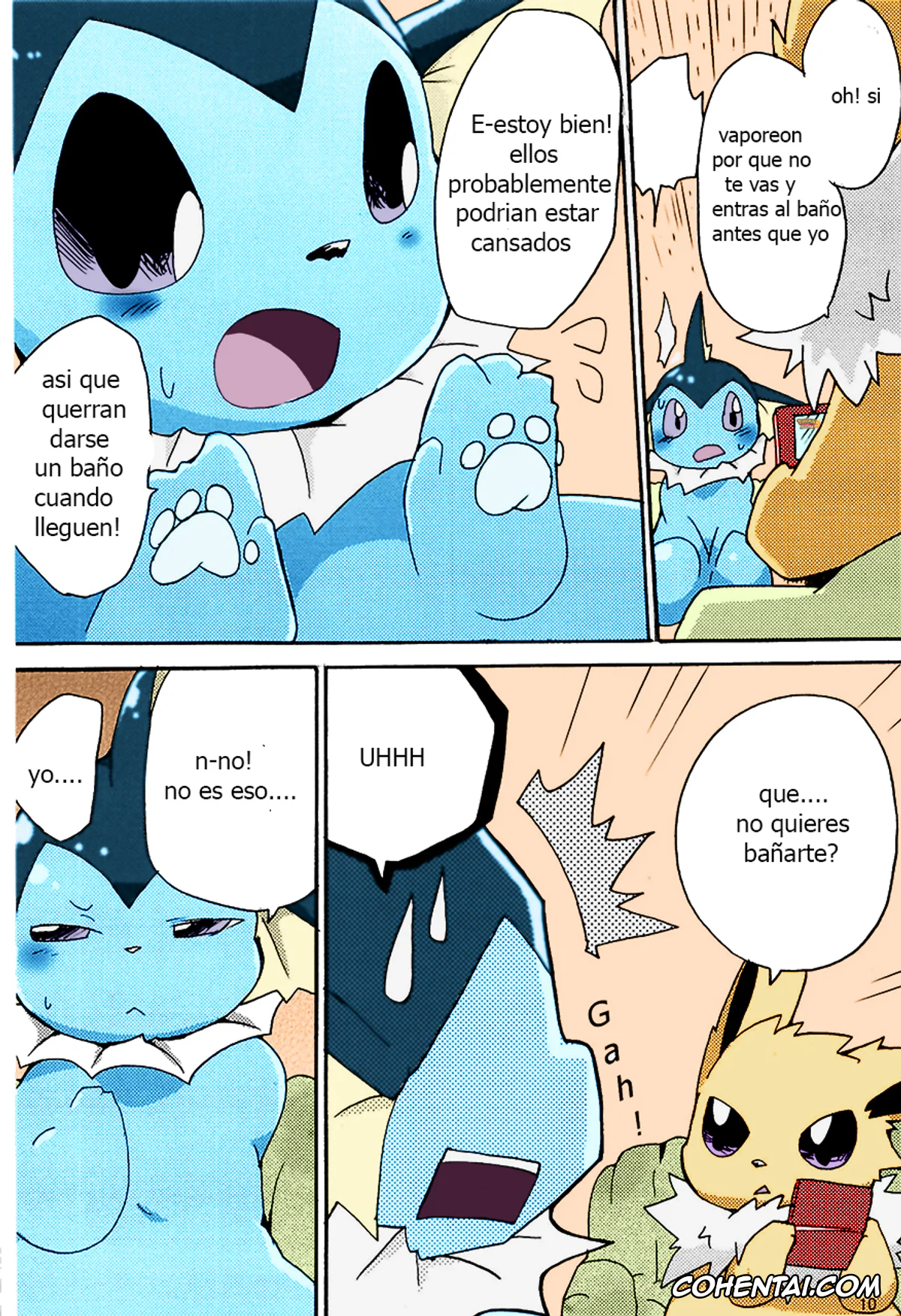 Pokemon | Pocket Monsters porno, Jolteon porno, Vaporeon porno, Epic plan for an exciting bath! (Pokémon), pagina 5