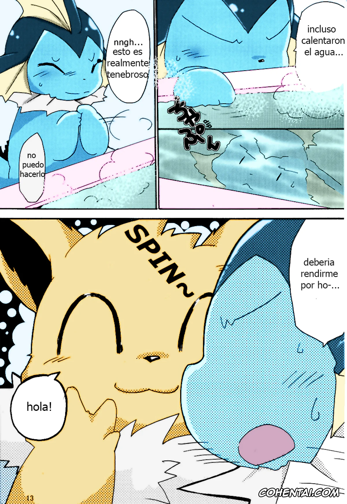Pokemon | Pocket Monsters porno, Jolteon porno, Vaporeon porno, Epic plan for an exciting bath! (Pokémon), pagina 8