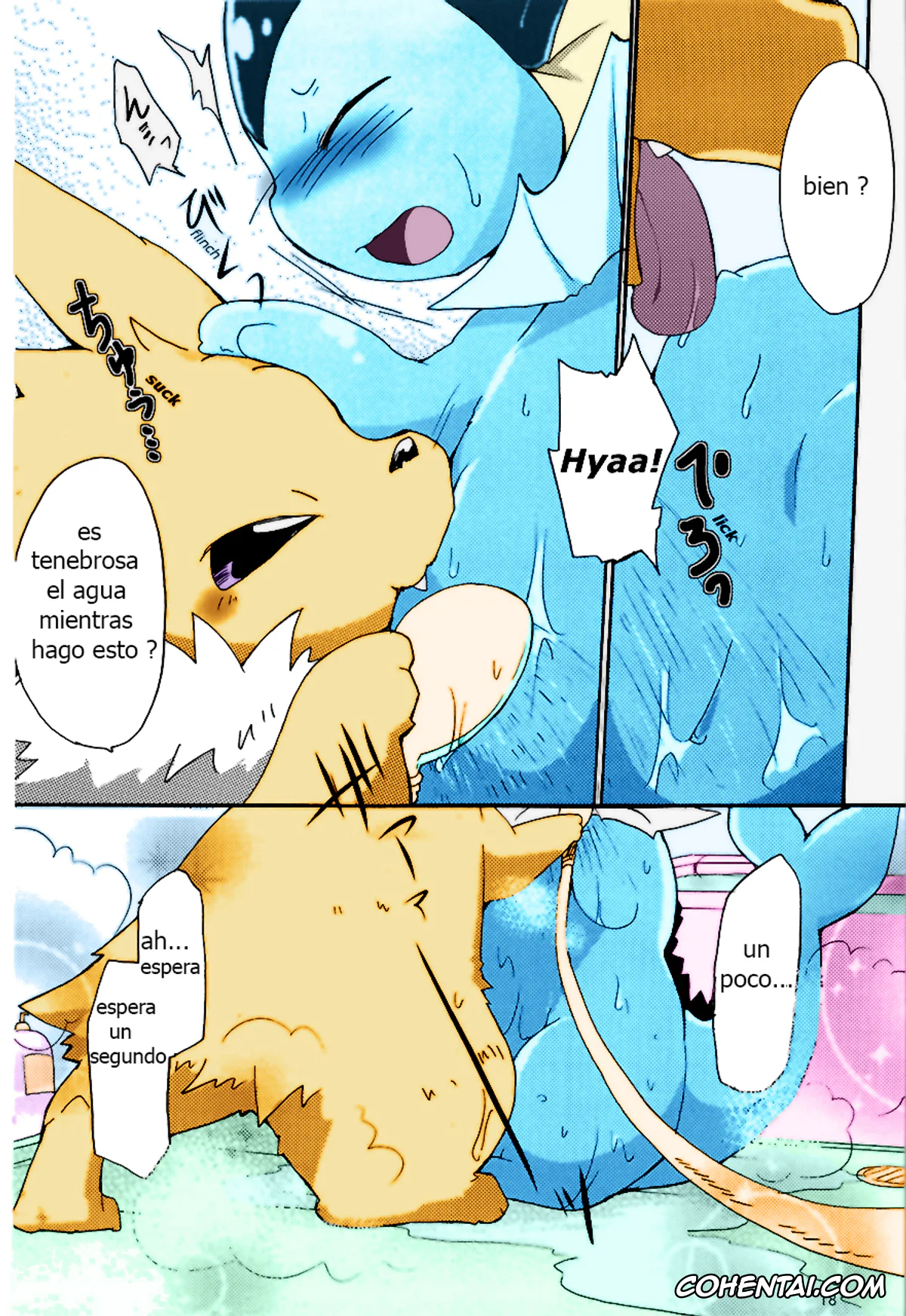 Pokemon | Pocket Monsters xxx, Jolteon xxx, Vaporeon xxx, Epic plan for an exciting bath! (Pokémon), pagina 13