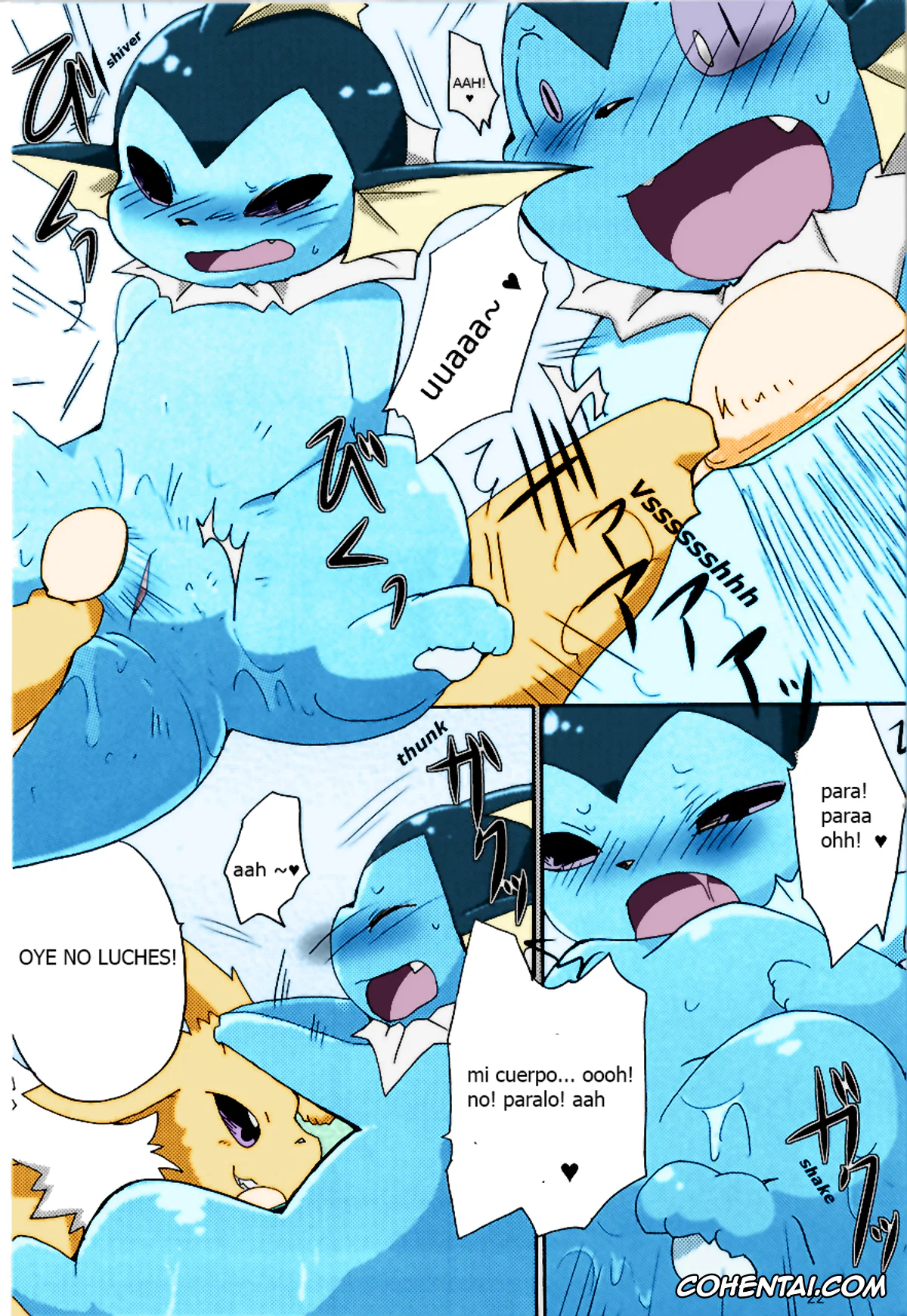 Pokemon | Pocket Monsters porno, Jolteon porno, Vaporeon porno, Epic plan for an exciting bath! (Pokémon), pagina 17