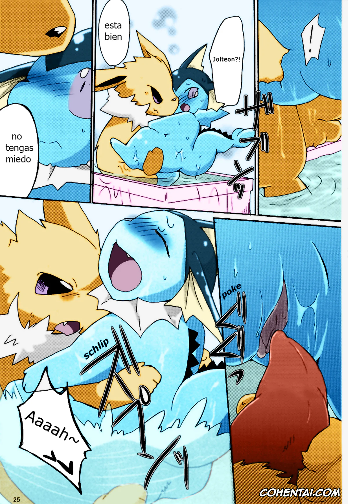 Pokemon | Pocket Monsters porno, Jolteon porno, Vaporeon porno, Epic plan for an exciting bath! (Pokémon), pagina 20