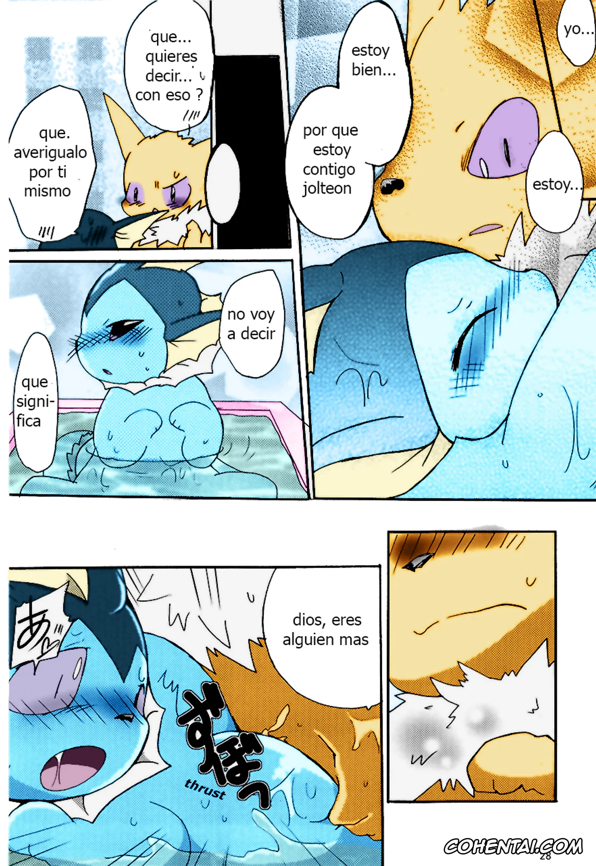 Pokemon | Pocket Monsters porno, Jolteon porno, Vaporeon porno, Epic plan for an exciting bath! (Pokémon), pagina 23