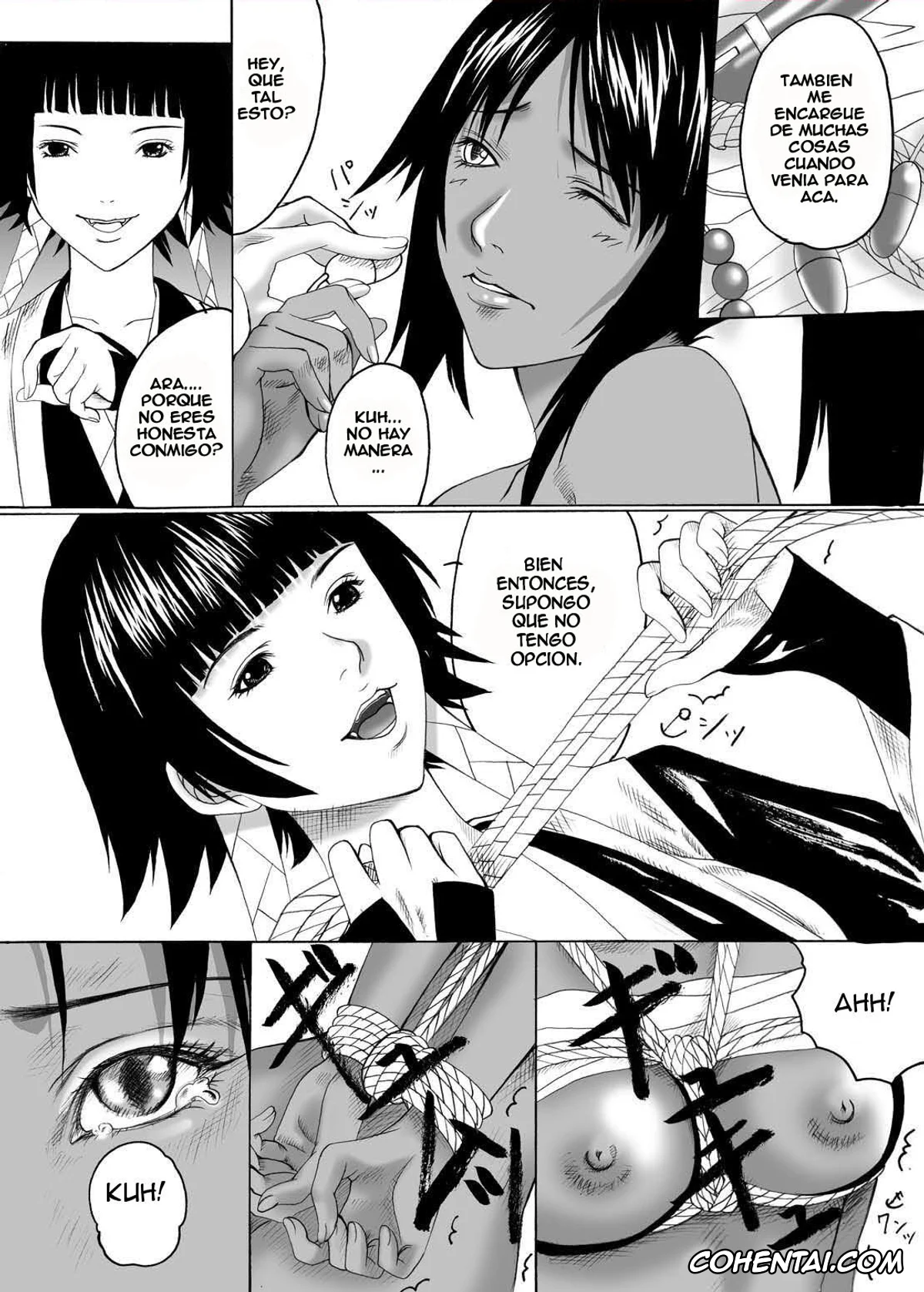 Bleach porno, Rukia Kuchiki porno, Soi Fon porno, Yoruichi Shihoin porno, Anjoku Houkan (Bleach), pagina 14
