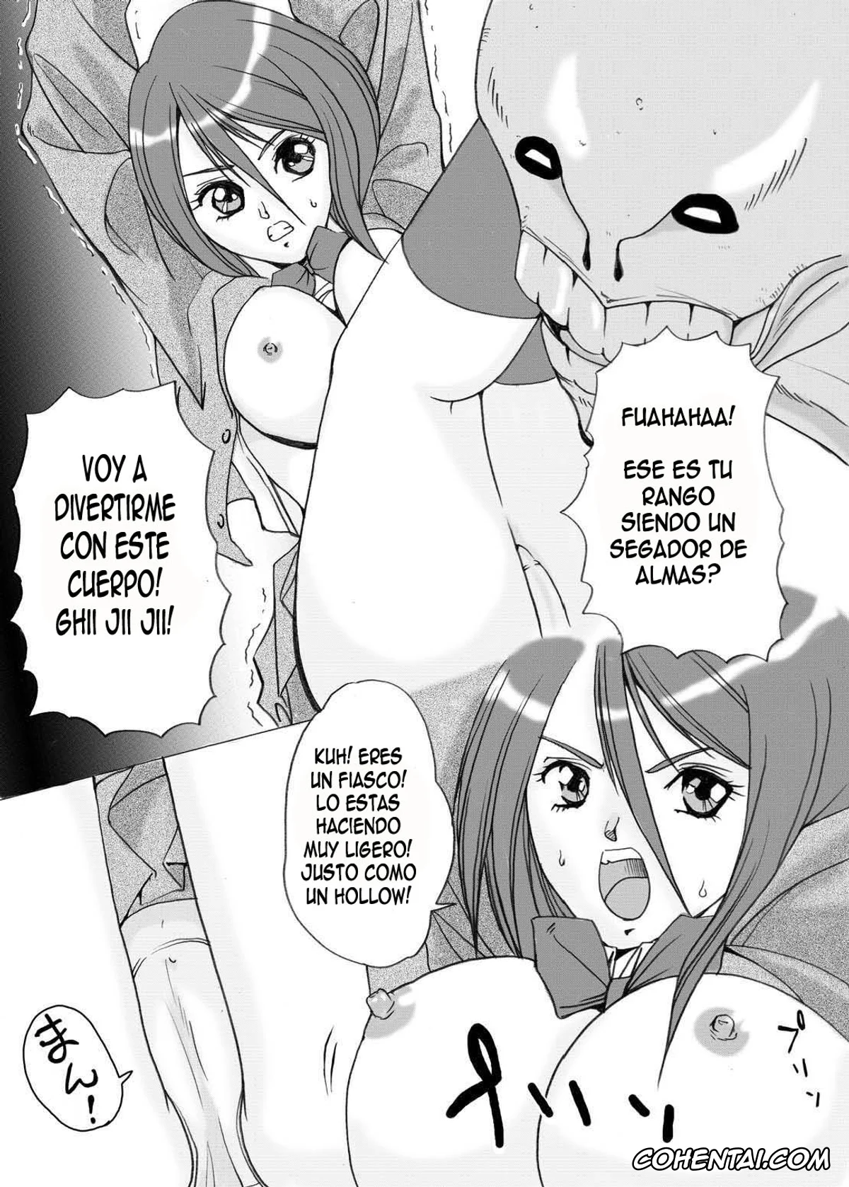 Bleach hentai, Rukia Kuchiki hentai, Soi Fon hentai, Yoruichi Shihoin hentai, Anjoku Houkan (Bleach), pagina 36